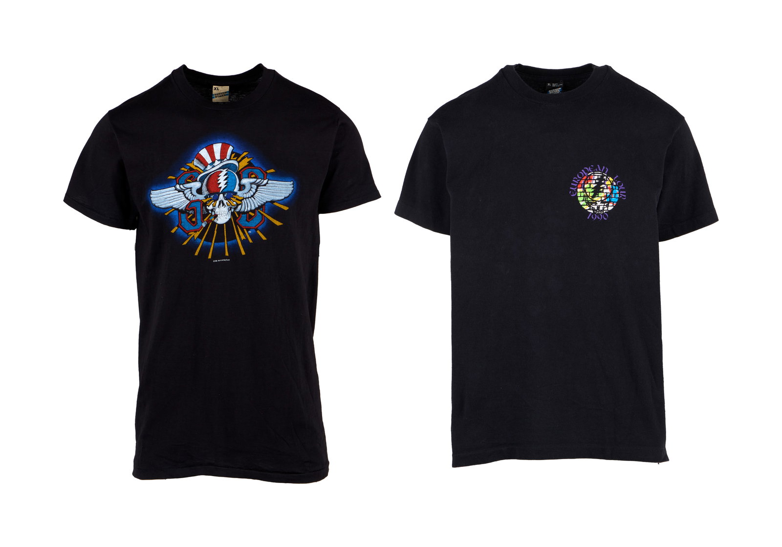 "Big Steve" Parish | Vintage 1982 and 1990 Tour T-Shirts (1 of 8)