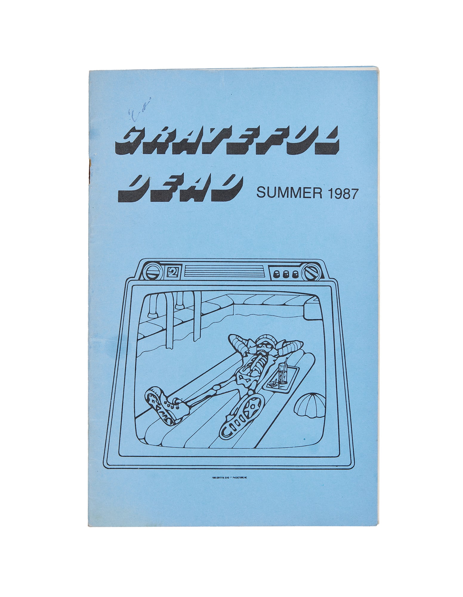 Grateful Dead | 1987 Tour Itineraries (1 of 4)