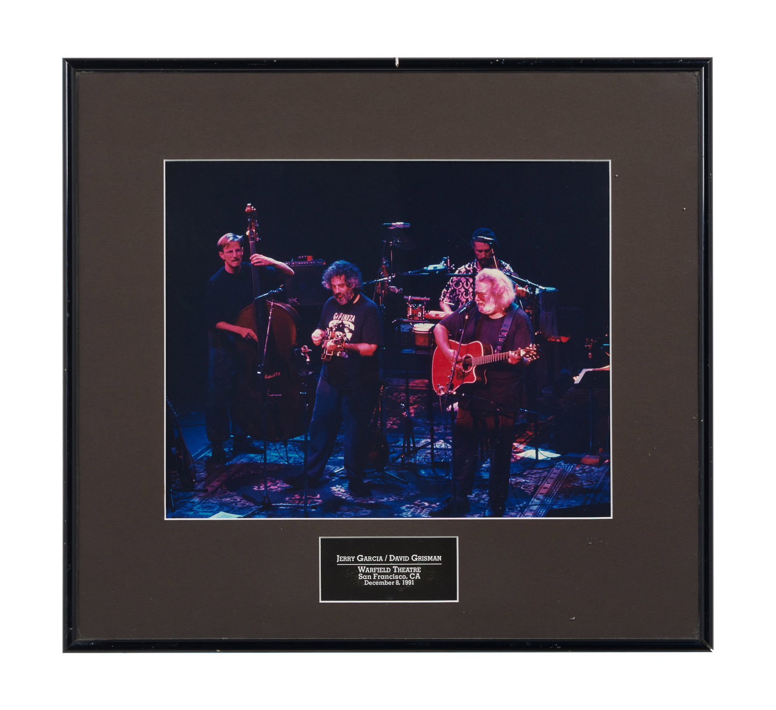 Jerry Garcia and David Grisman | 1991 Warfield Theatre Photo (1 of 1)