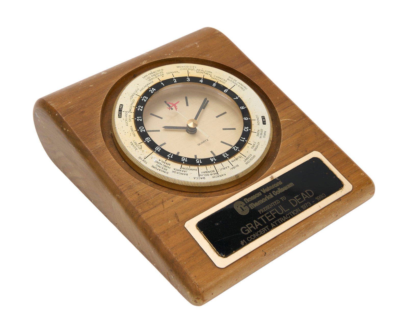Grateful Dead | Nassau Coliseum #1 Concert Attraction Commemorative Clock (1 of 3)