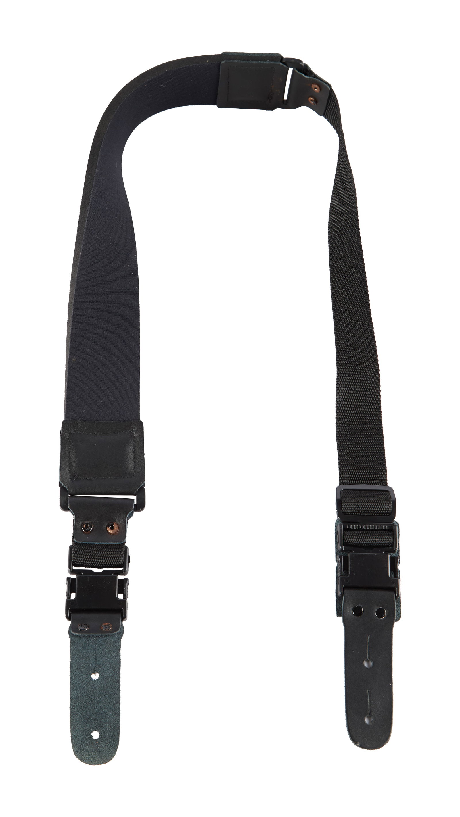 Jerry Garcia | Black Stage Worn Wand Style Guitar Strap from Jerry?s Final Performance (1 of 3)