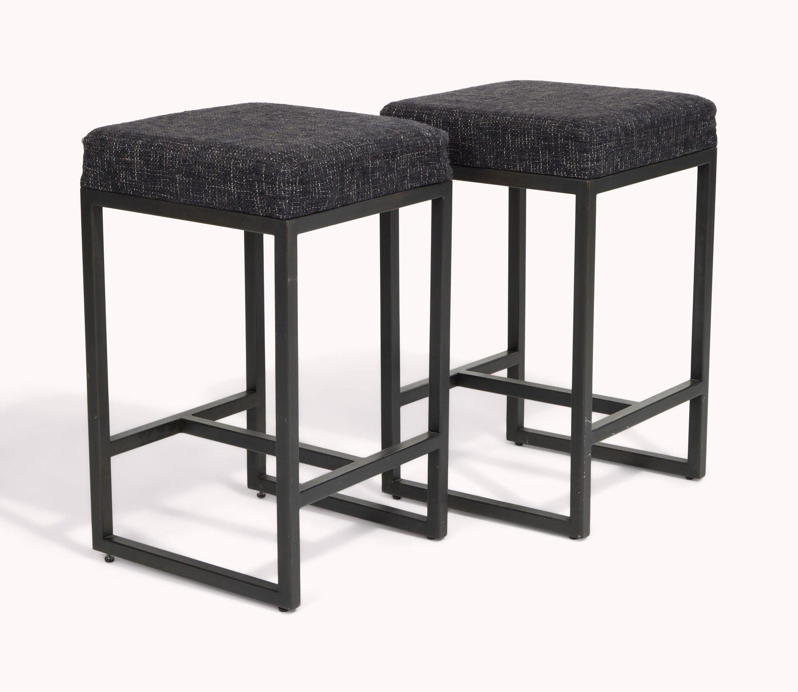 And Just Like That... | Carrie and Big's Two Murphy Gray Counter Stools (1 of 4)