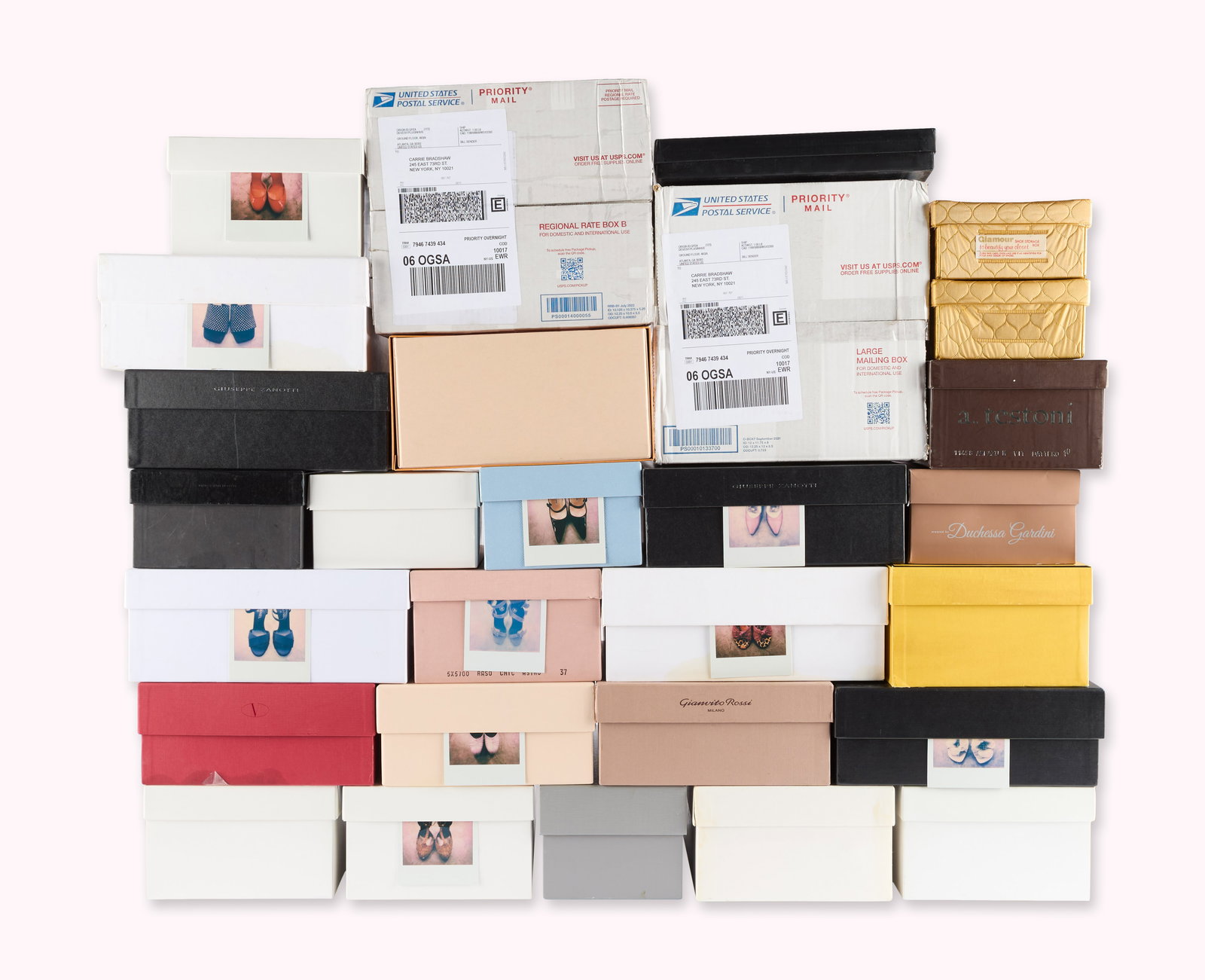 And Just Like That... | Carrie's Shoe Boxes (1 of 2)