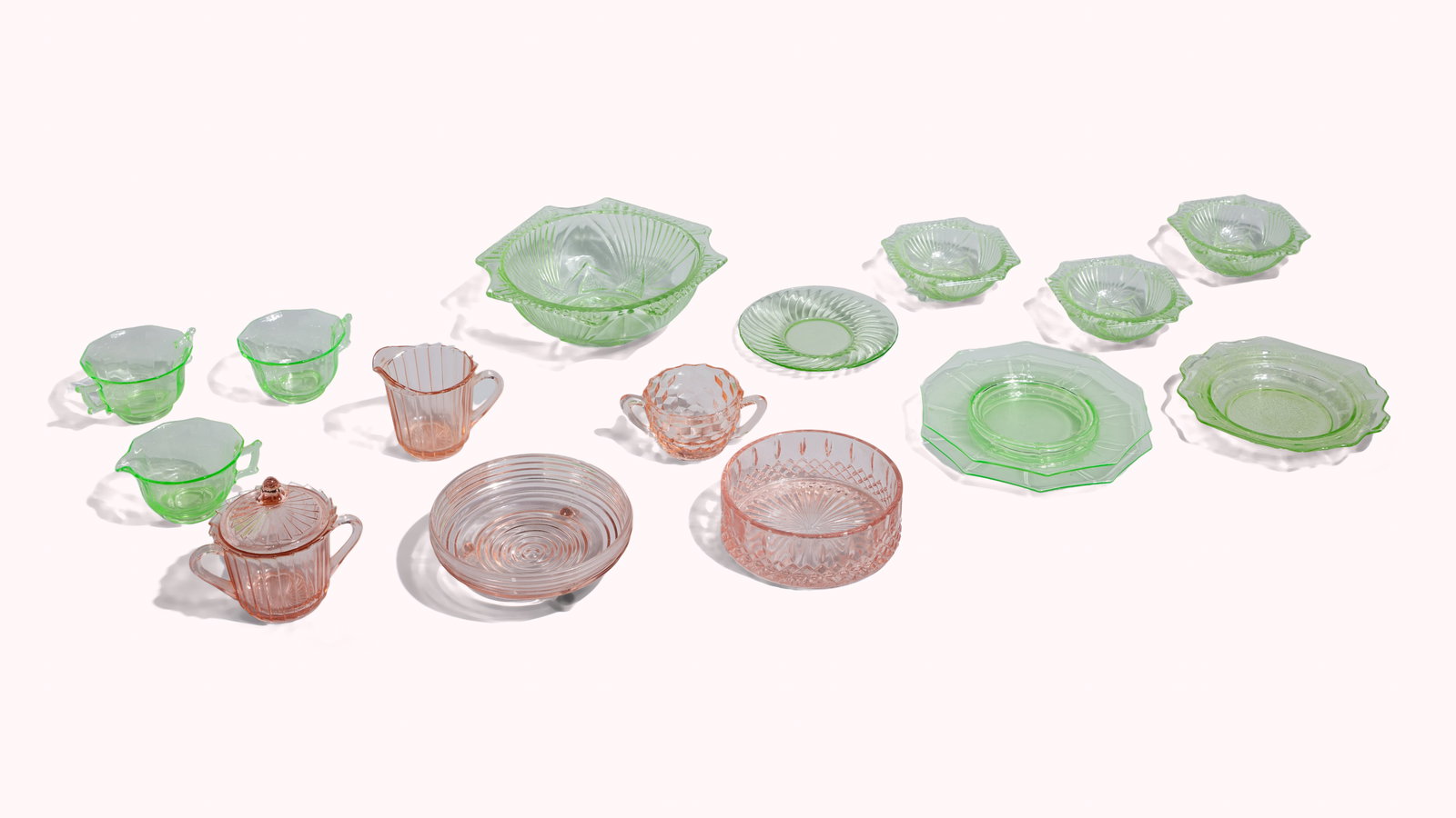 And Just Like That... | Carrie Bradshaw's Assorted Depression Glass Tableware (1 of 2)