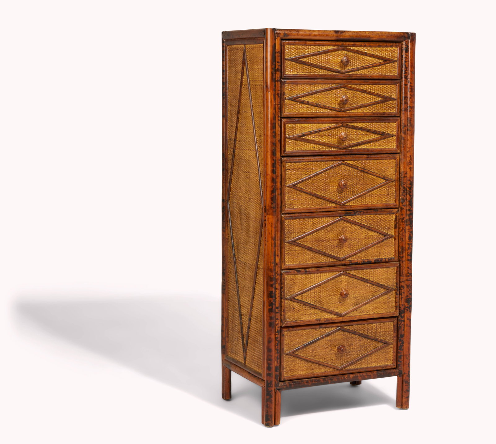 And Just Like That... | Carrie Bradshaw's Bamboo and Rattan Chest of Drawers (1 of 4)
