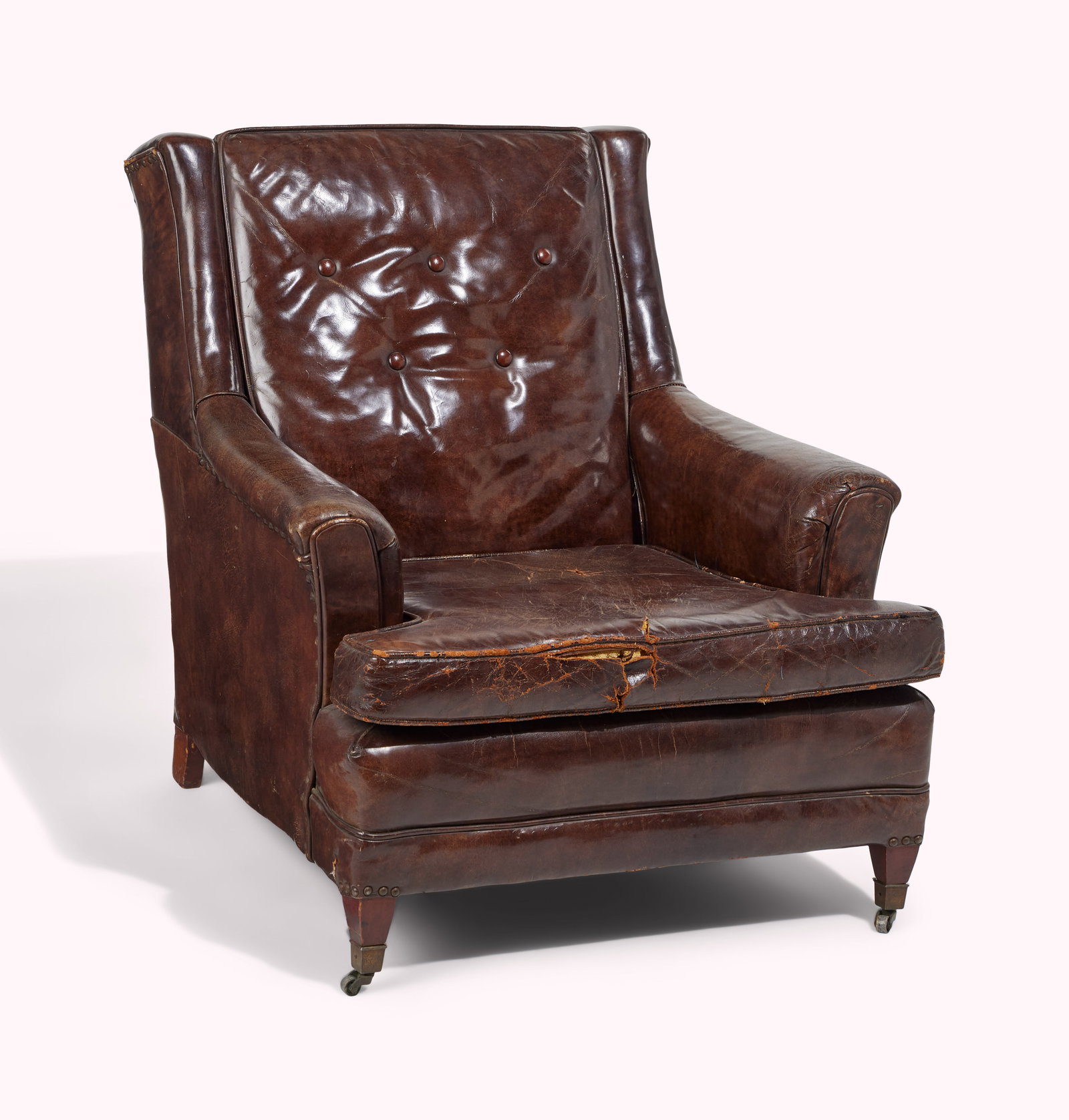 And Just Like That... | Duncan's Vintage Leather Club Chair (1 of 4)