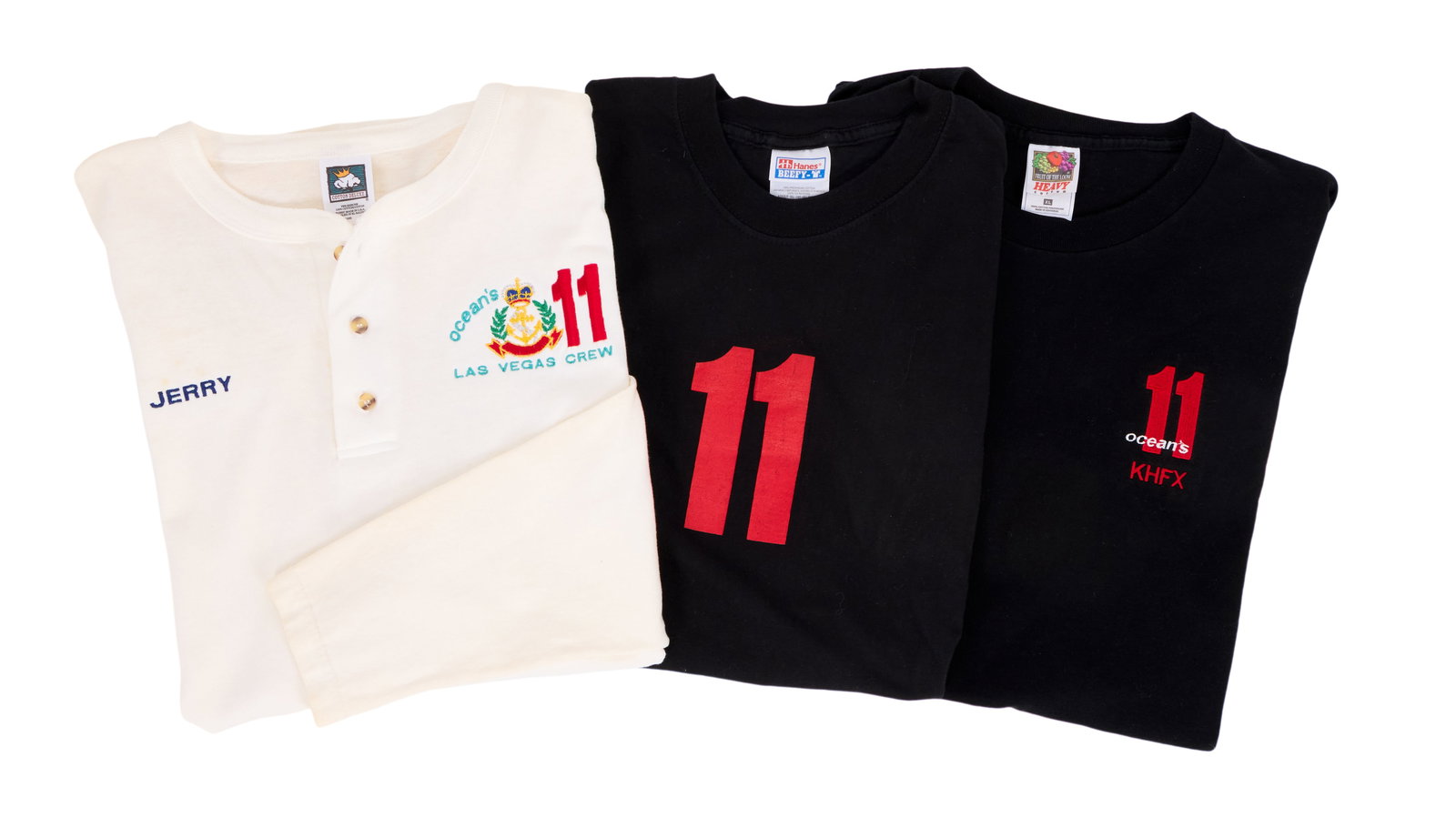 Jerry Weintraub | "Ocean's Eleven" Crew Shirts (1 of 2)