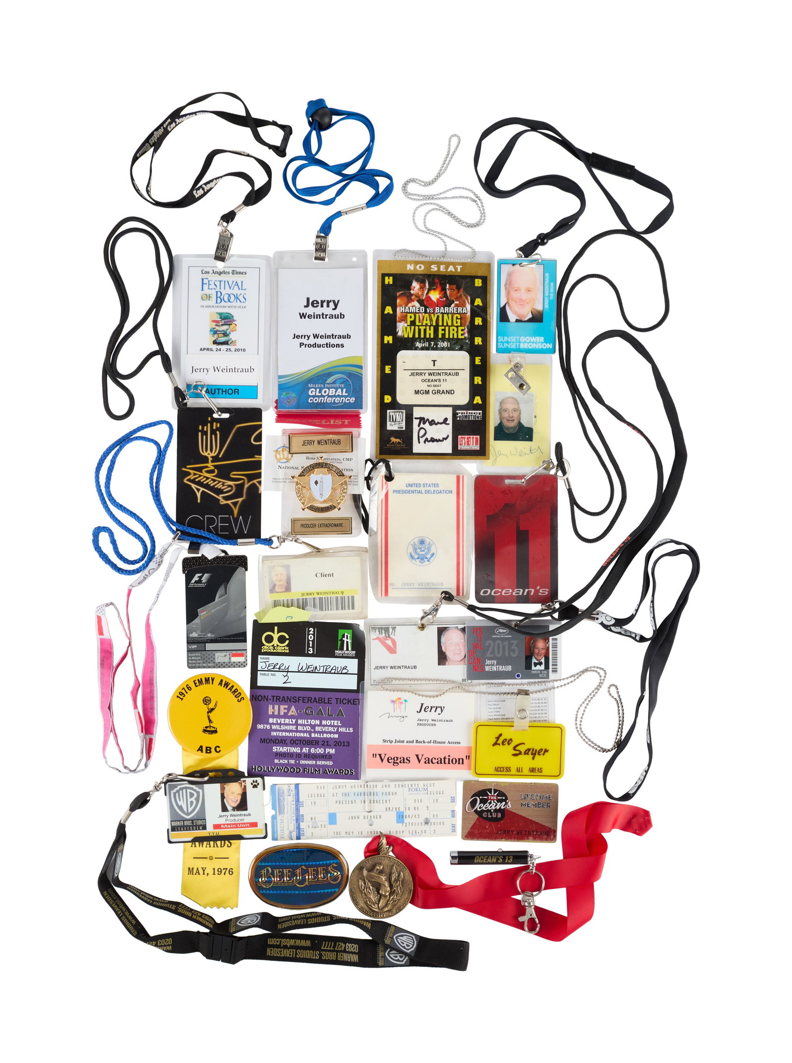 Jerry Weintraub | Lanyards and Other Ephemera (1 of 4)