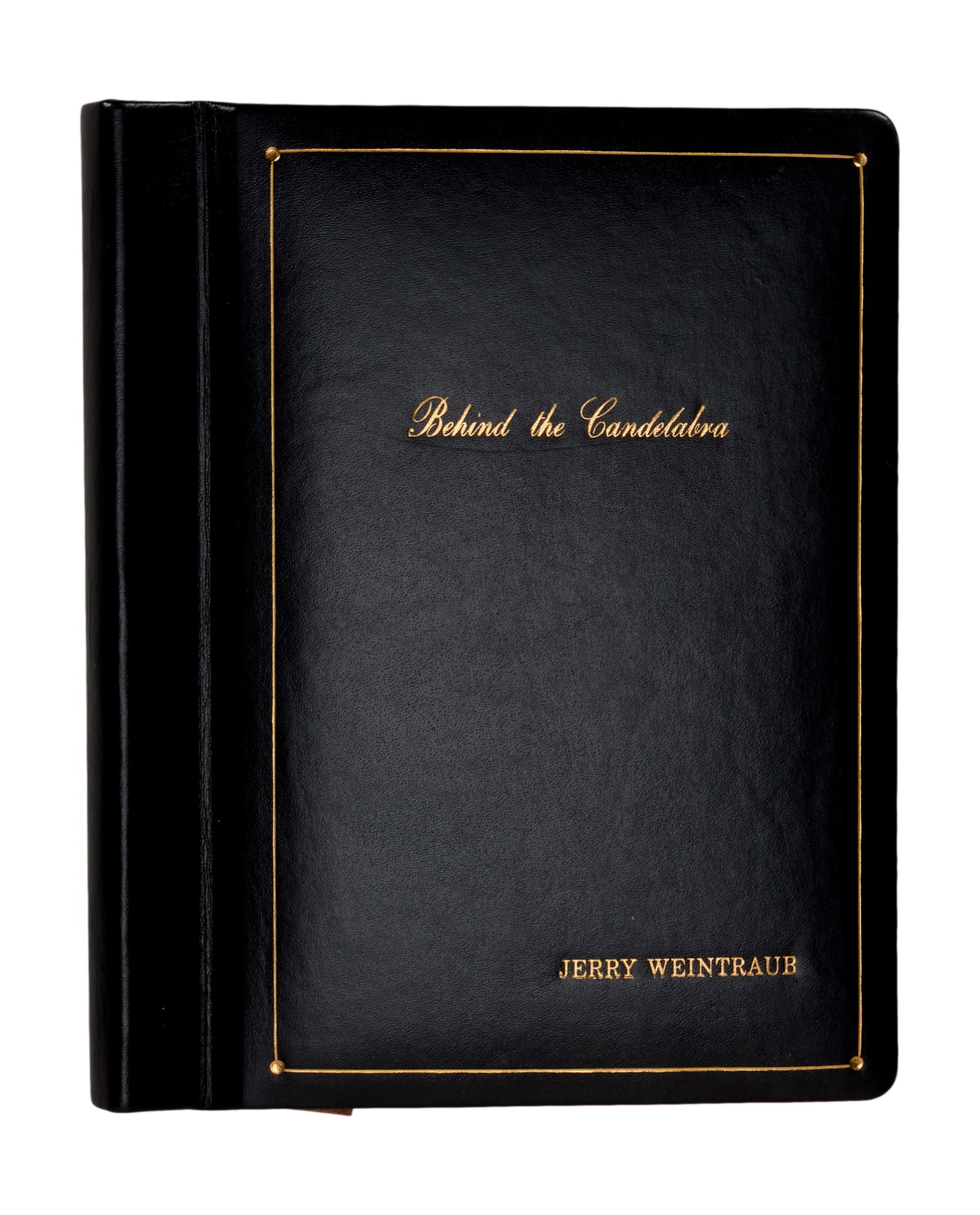 Jerry Weintraub | "Behind the Candelabra" Cast-Signed Script (1 of 3)