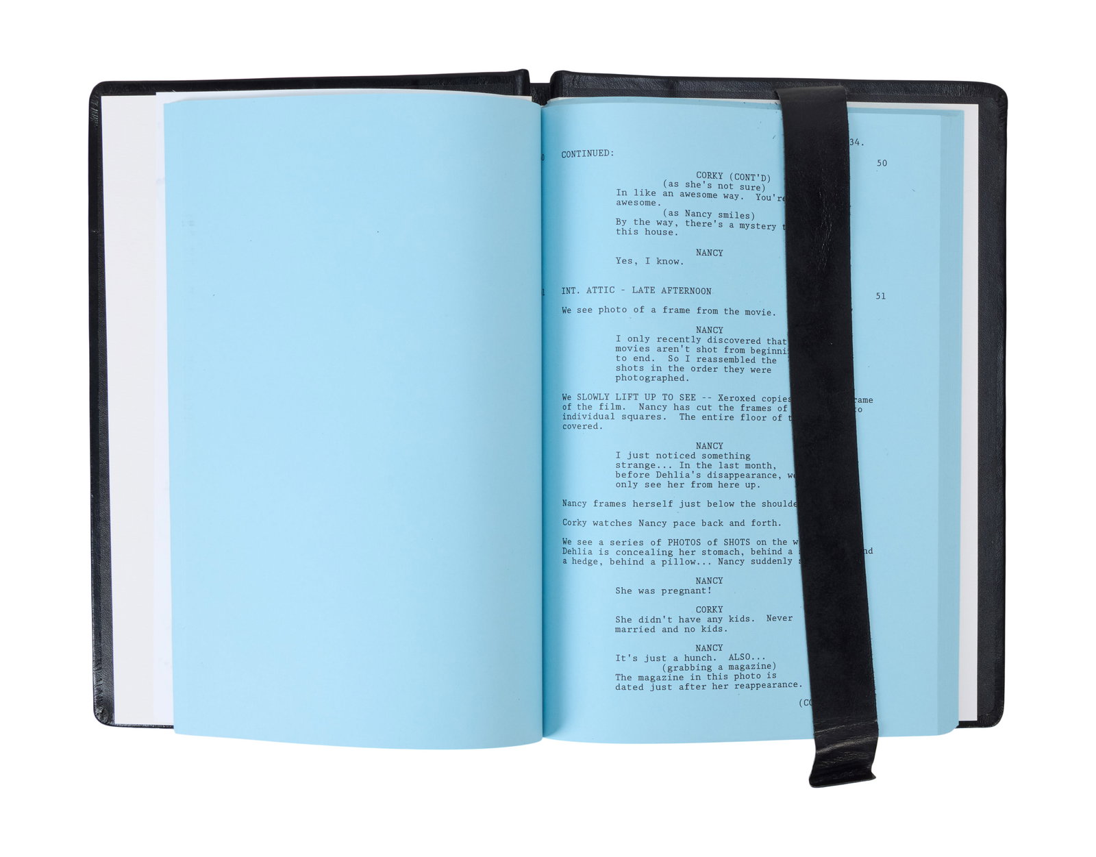 Jerry Weintraub | "Nancy Drew" Cast-Signed Script - 3