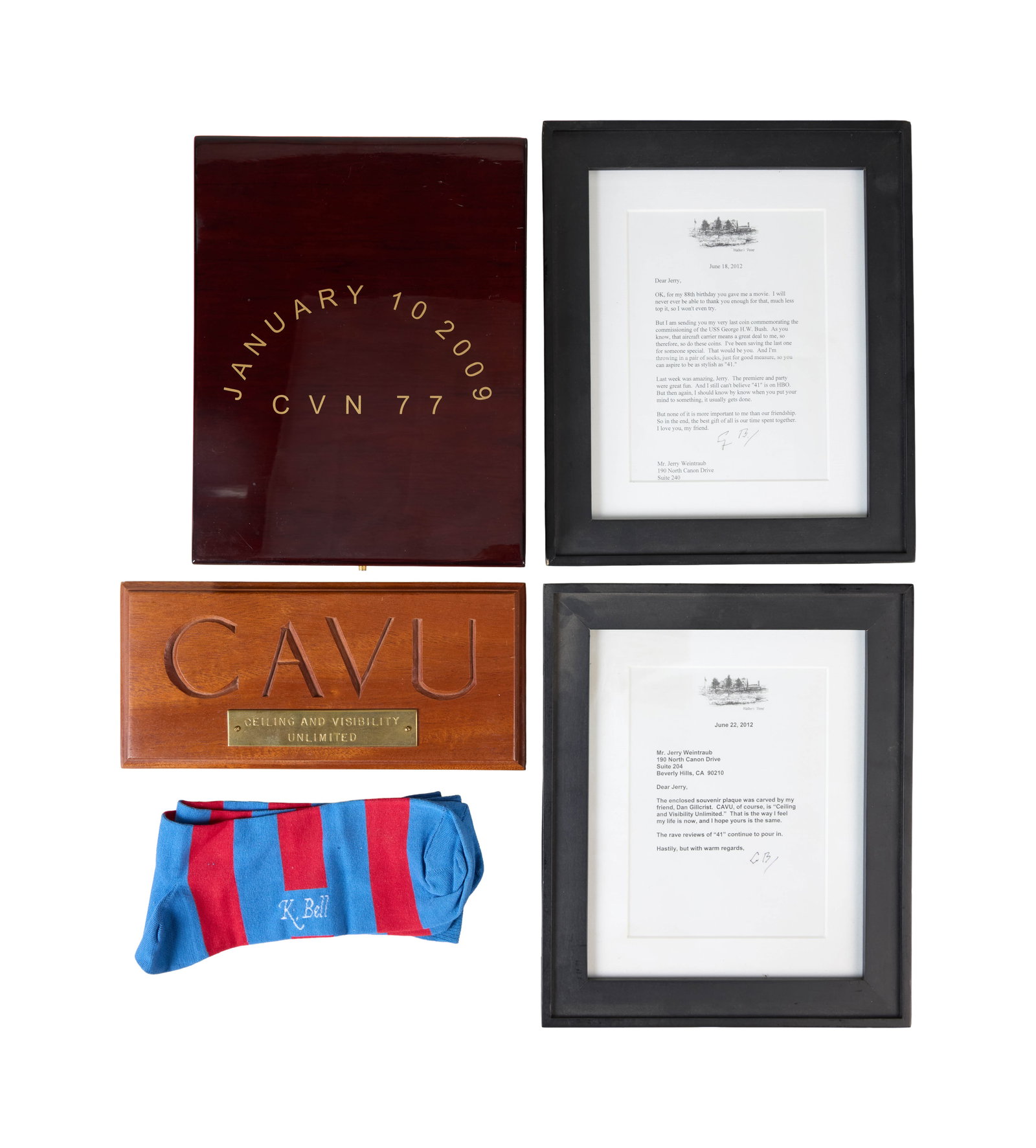 Jerry Weintraub | Olympic-Related Collectibles Group (1 of 4)