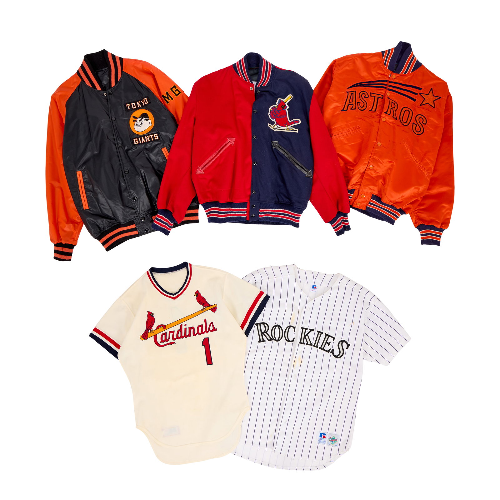 Jerry Weintraub | Group of Baseball Jackets and Jerseys (A) (1 of 5)