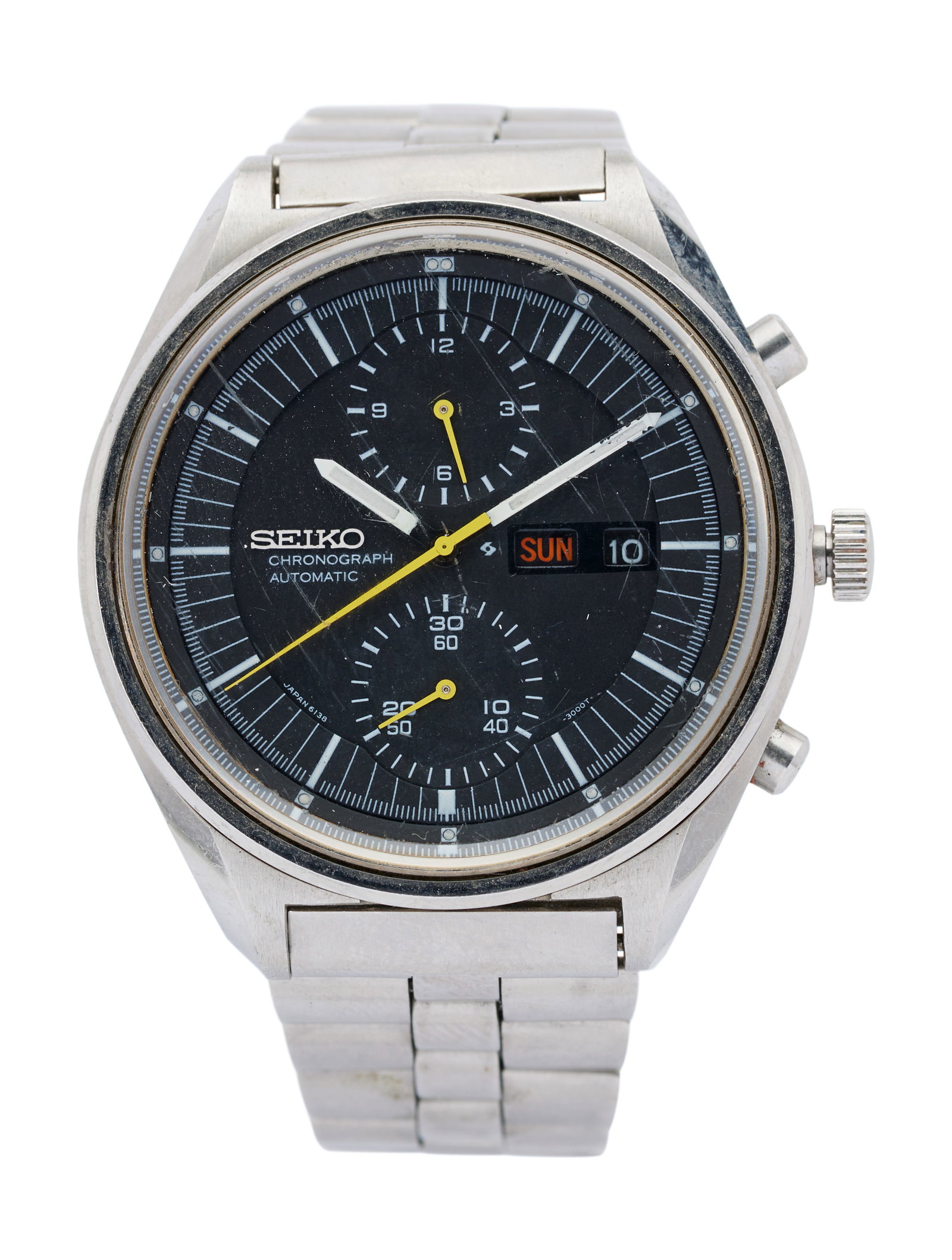 Jerry Weintraub | Seiko Stainless Steel "Jumbo" Wristwatch (1 of 3)