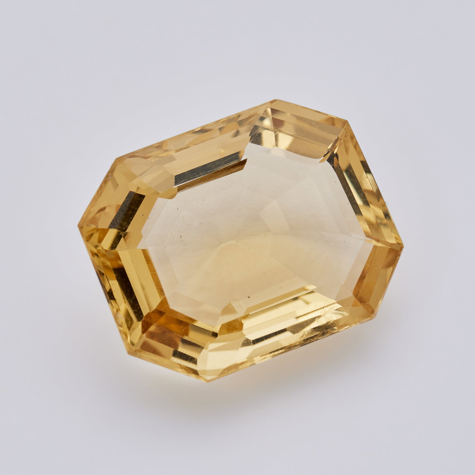 Jerry Weintraub | Unmounted Octagonal-Cut Citrine (1 of 3)