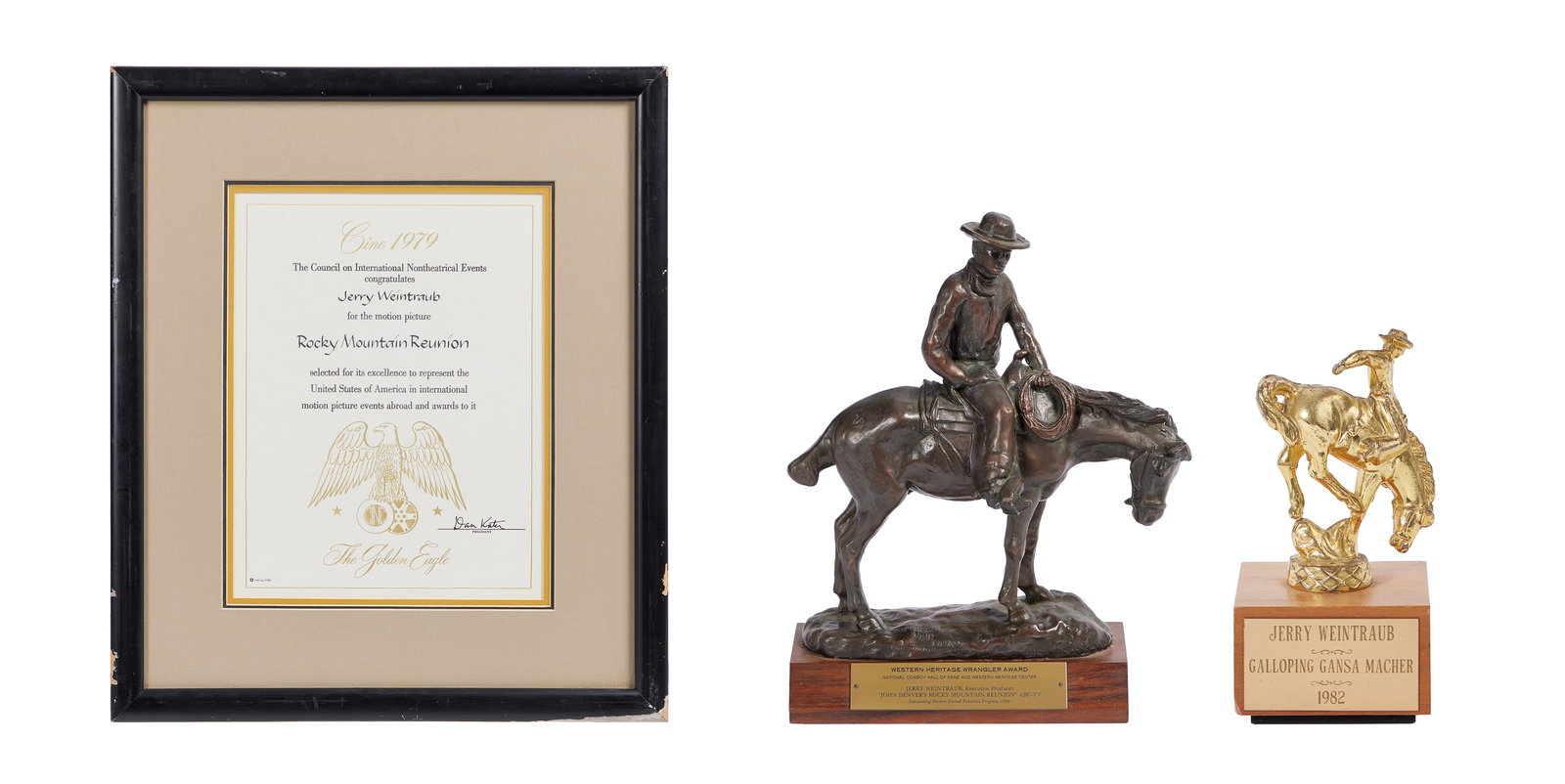 Jerry Weintraub | John Denver Awards (1 of 4)