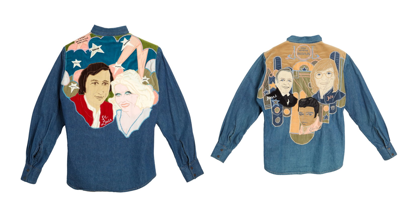 Jerry Weintraub | Personalized "Jerry Weintraub Presents" Denim Shirts (1 of 11)