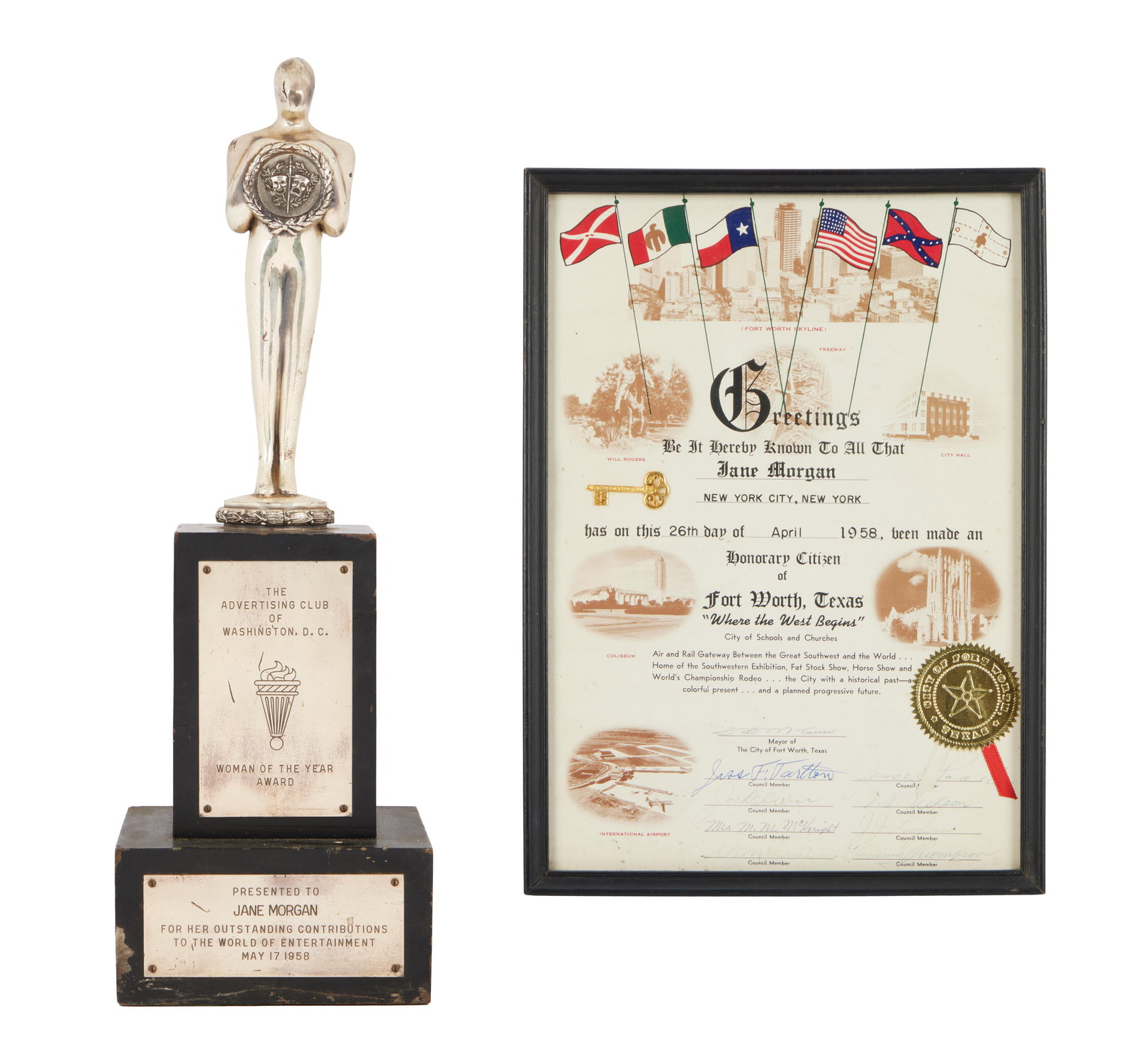 Jane Morgan | 1958 Awards (1 of 9)