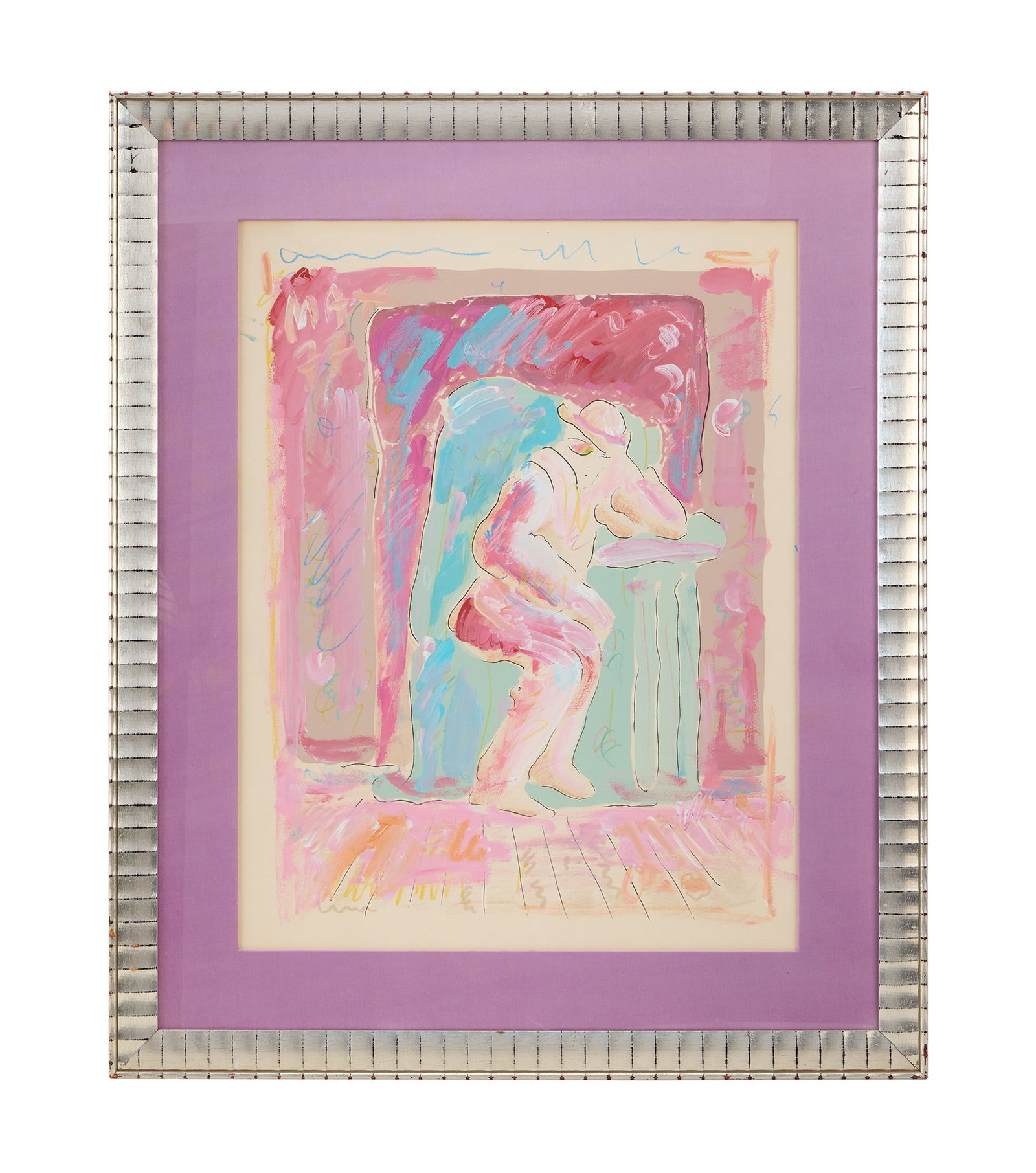 Jerry Weintraub | Peter Max Mixed Media Artwork (1 of 3)