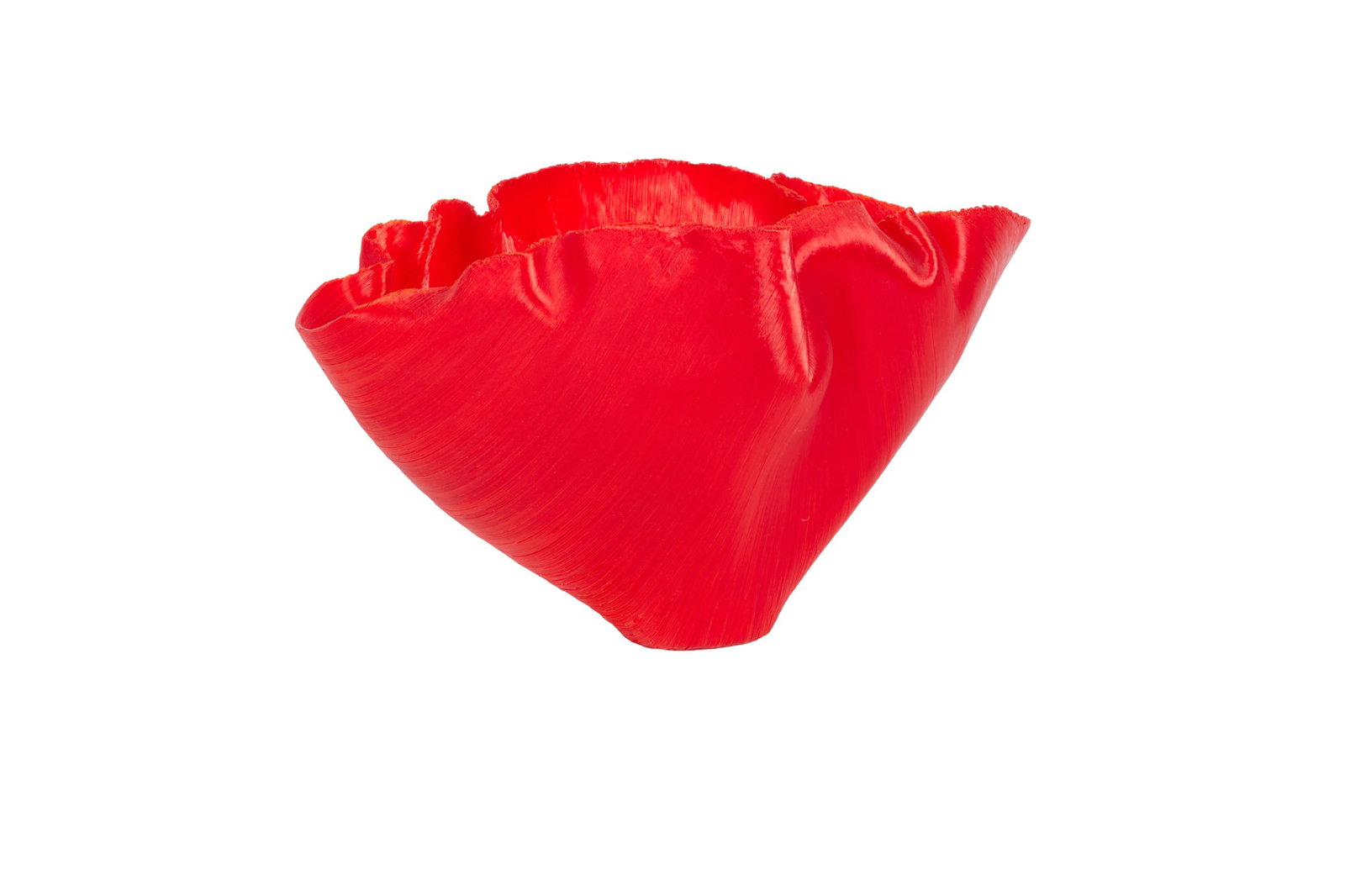 Jerry Weintraub | Mary Ann "Toots" Zynsky Filet-De-Verre Glass Red Bowl (1 of 5)