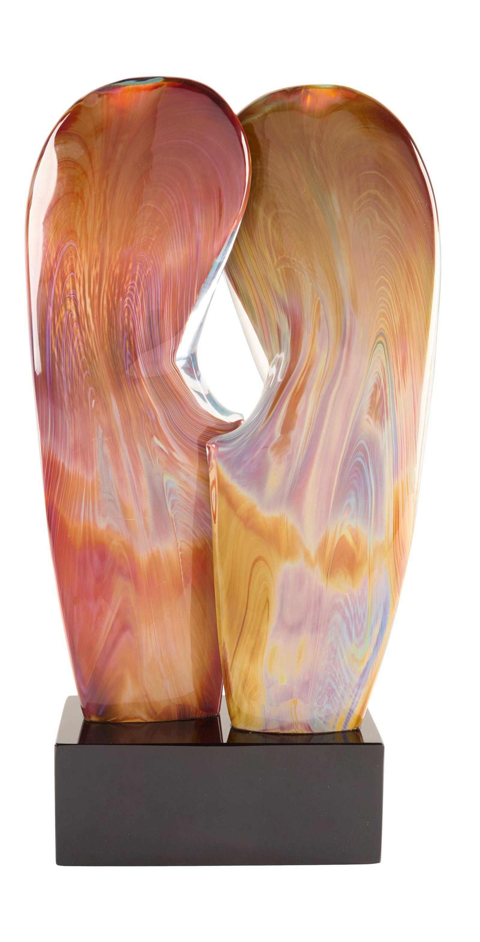 Jerry Weintraub | Dino Rosin "Lovers" Glass Sculpture (1 of 6)