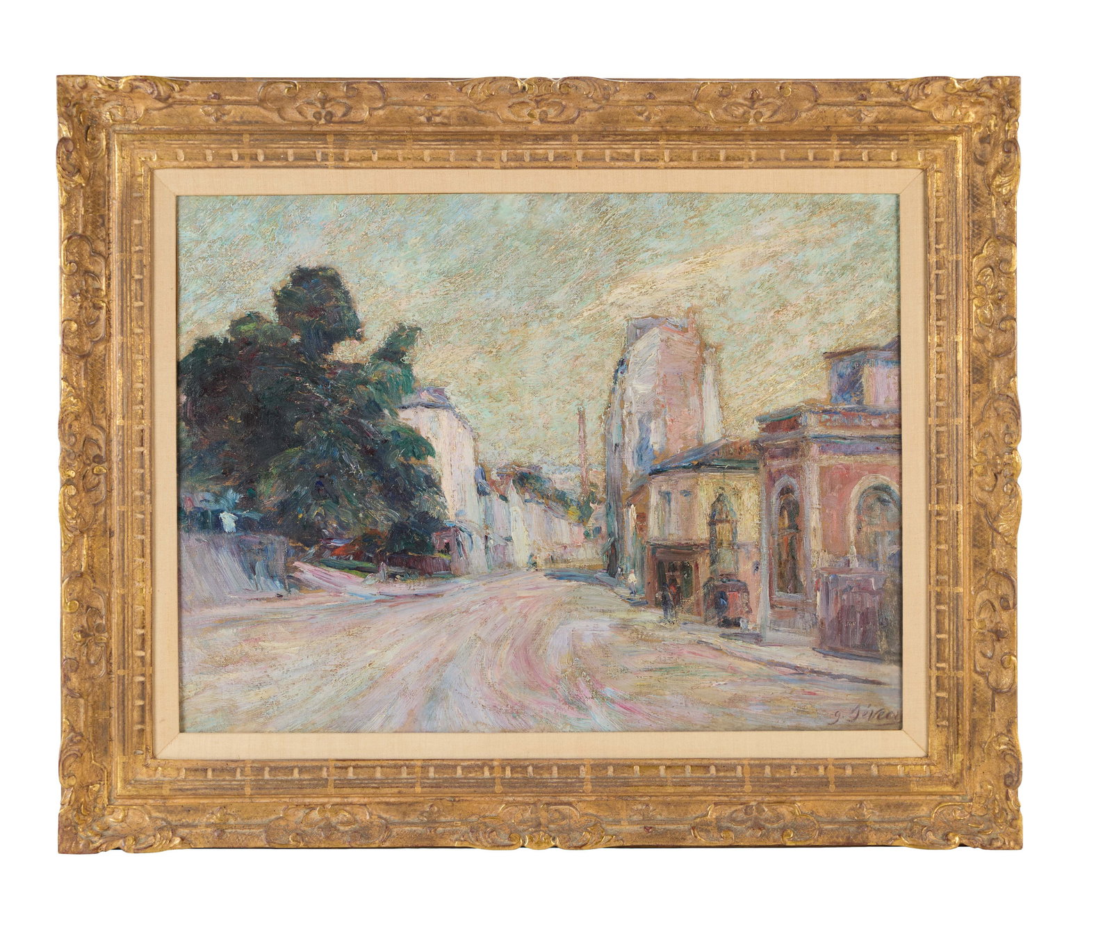 Jerry Weintraub | Georges Seveau "La Rue de l'Amiral-Mouchez" Painting (1 of 6)