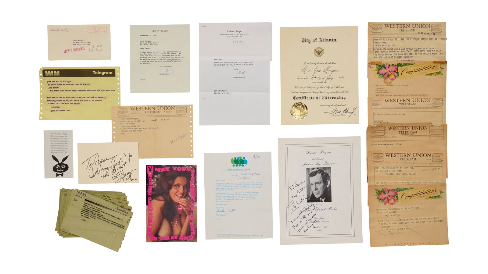 Jerry Weintraub | Celebrity Notes and Telegrams (1 of 1)