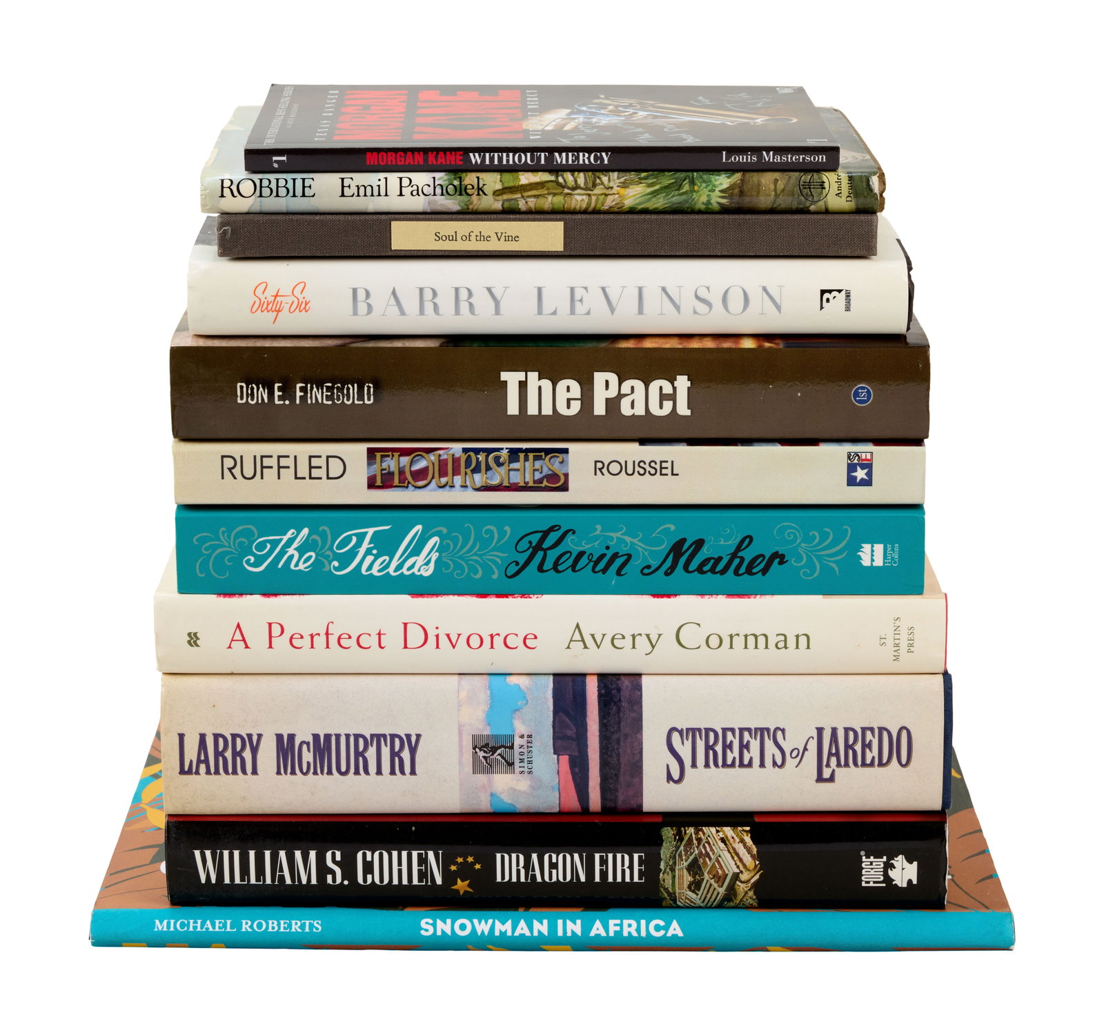 Jerry Weintraub | Group of Fiction Books, Most Signed (1 of 11)