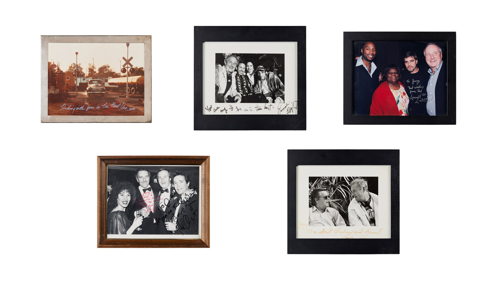 Jerry Weintraub | Various Signed Framed Photos (1 of 11)