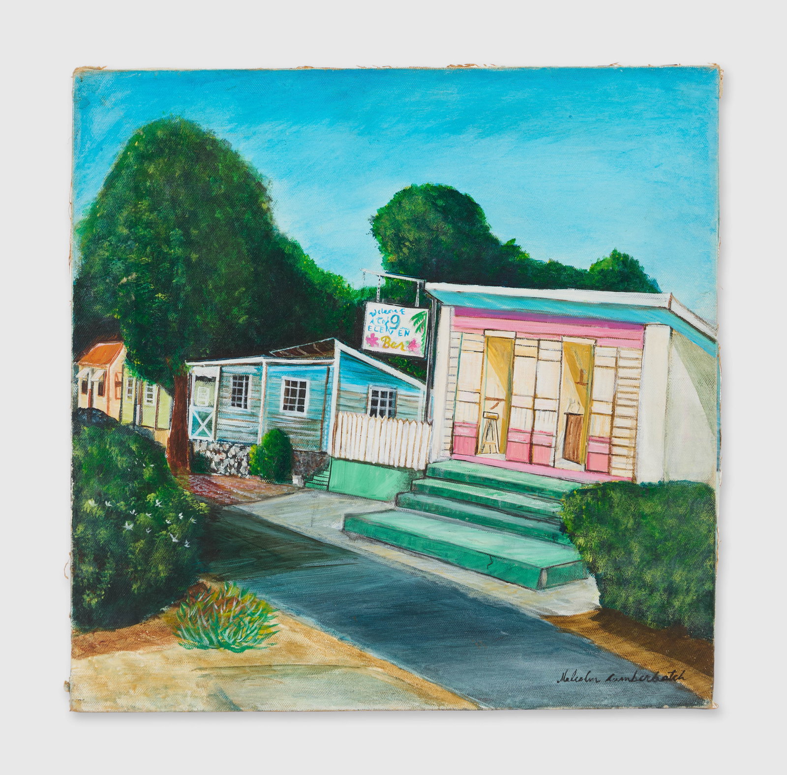 Roberta Flack | Malcolm Cumberbatch Painting with Unattributed Paintings (3) (1 of 10)