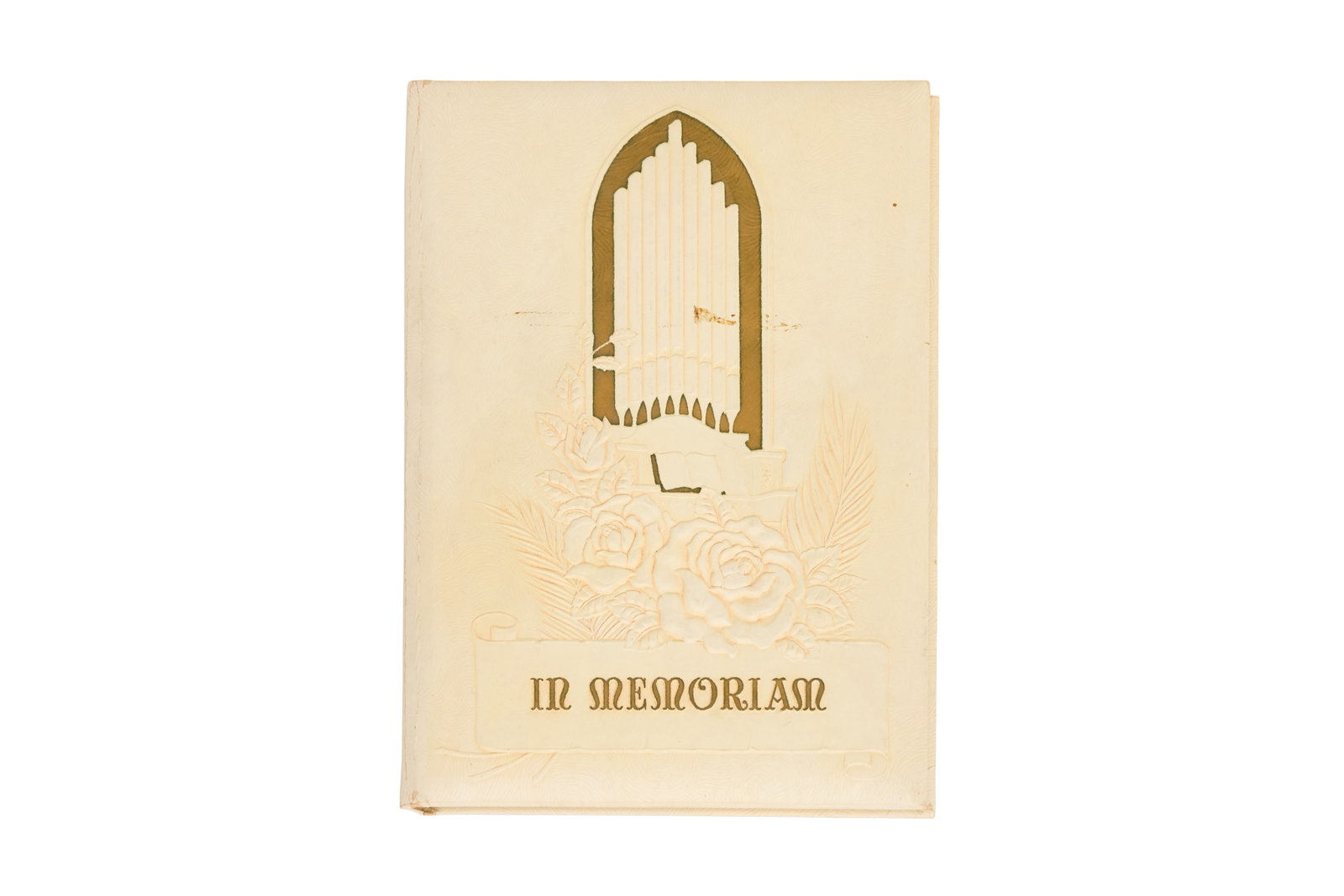 Hank Williams Sr. | 1953 West Virginia Funeral Home Registry: An original spiral-bound registry book related to the death of Hank Williams Sr. on New Year's Day in 1953, and the subsequent funeral. The book features pages of handwritten names, written in pencil.