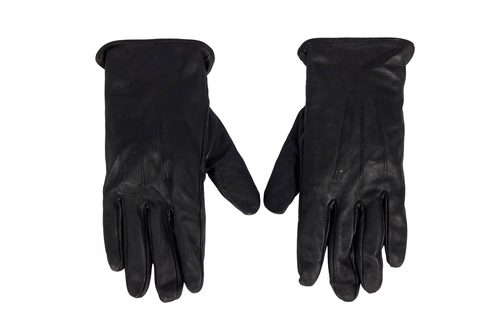Elvis Presley | Black Leather Gloves (1 of 3)