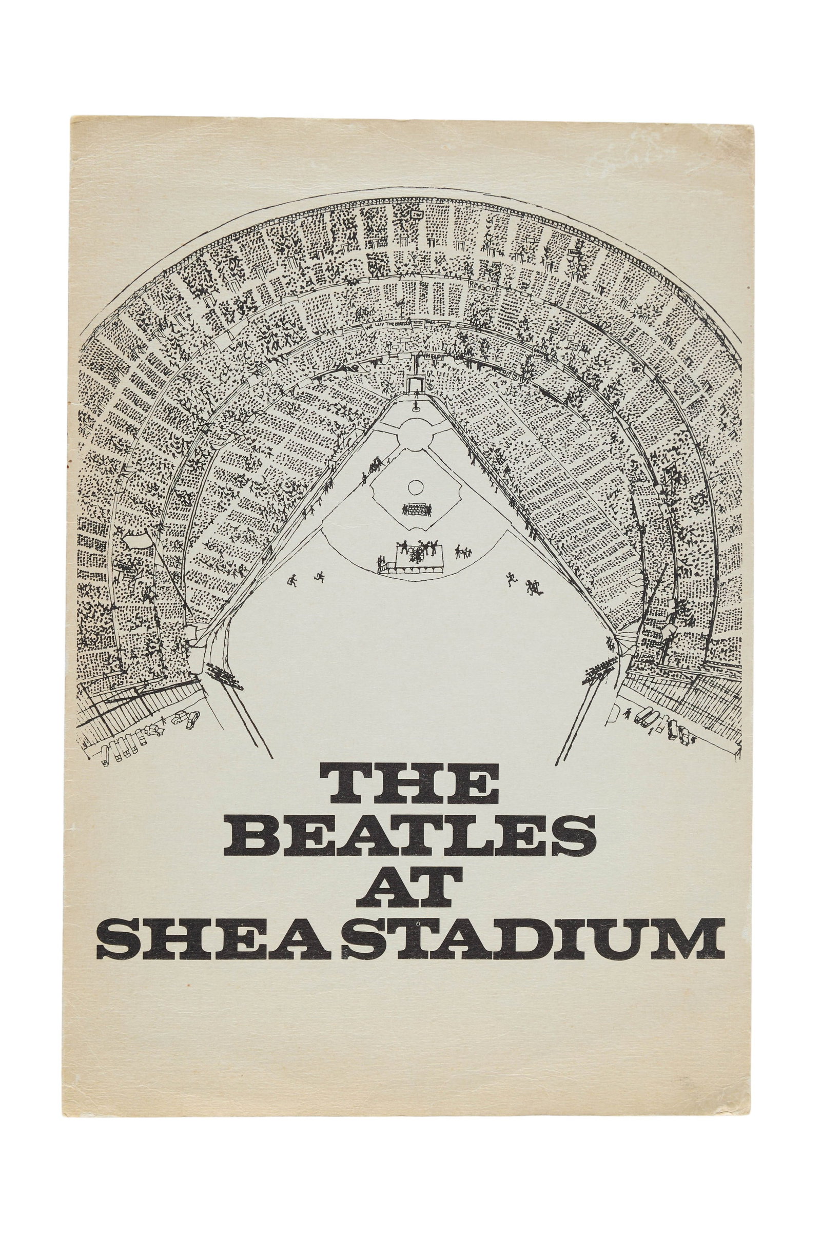 The Beatles | 1966 NEMS Program for "The Beatles at Shea Stadium" Documentary (1 of 3)