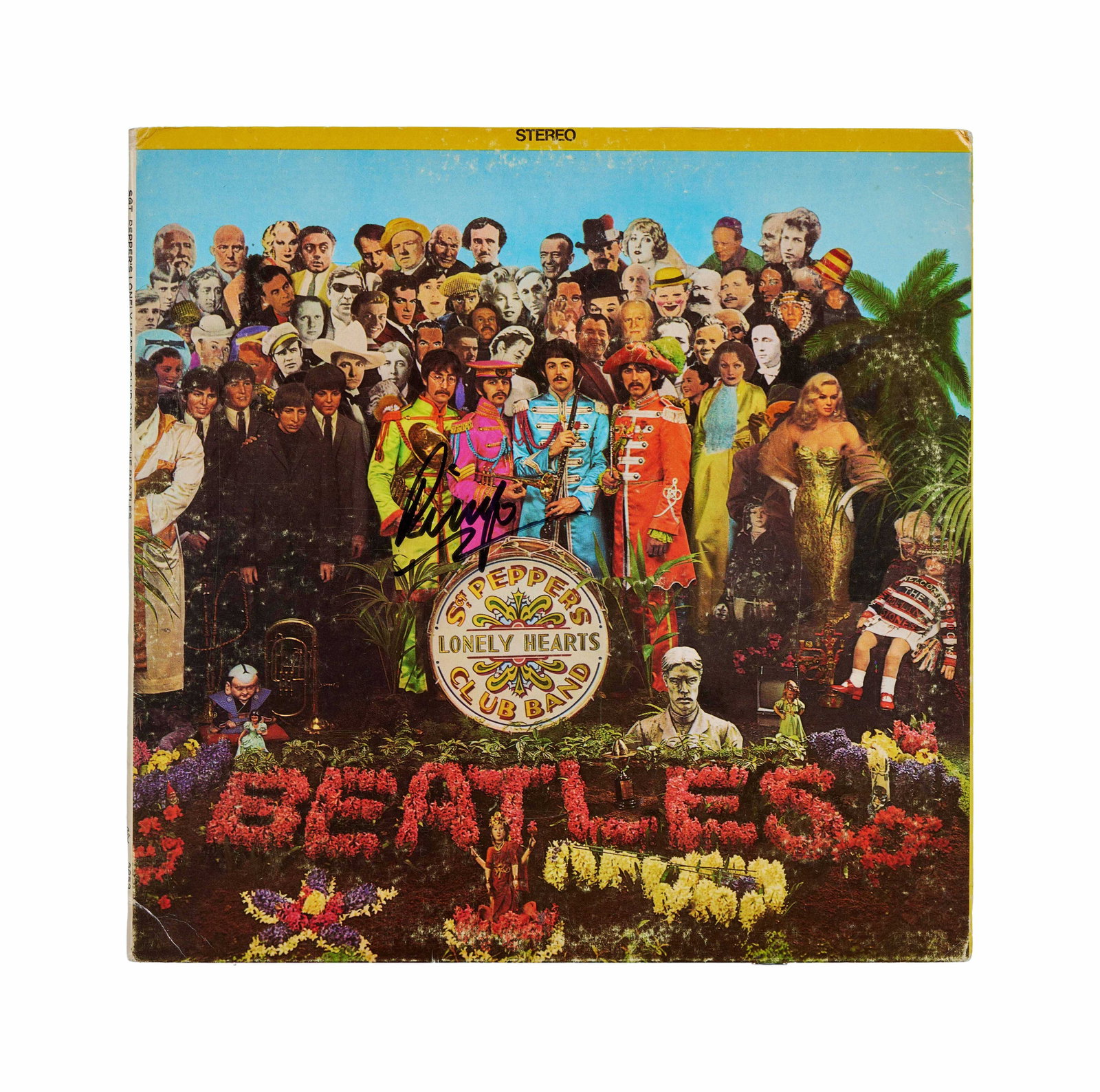 The Beatles | Signed "Sgt. Peppers Lonely Hearts Club Band," "Among The Flower Bulbs," "Please (1 of 17)