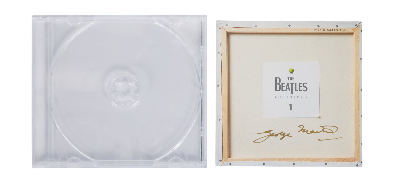 The Beatles | "Anthology 1" CD Signed by George Martin (1 of 3)