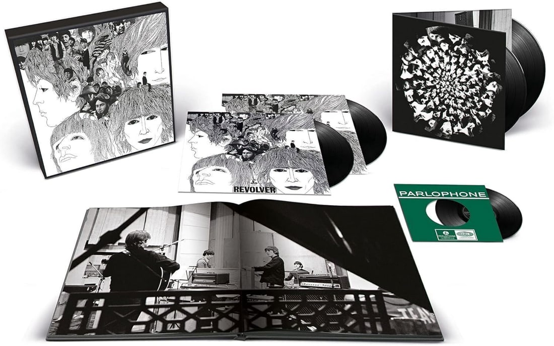 Paul McCartney | Personally Donated, Signed and Personalized "Revolver" Super Deluxe 4LP and 7-Inch: Paul McCartney's personalized, signed copy of the Revolver Special Edition Super Deluxe 4LP + 7" Vinyl EP donated by Paul McCartney to benefit Fundraising Auction in support of the extension of the