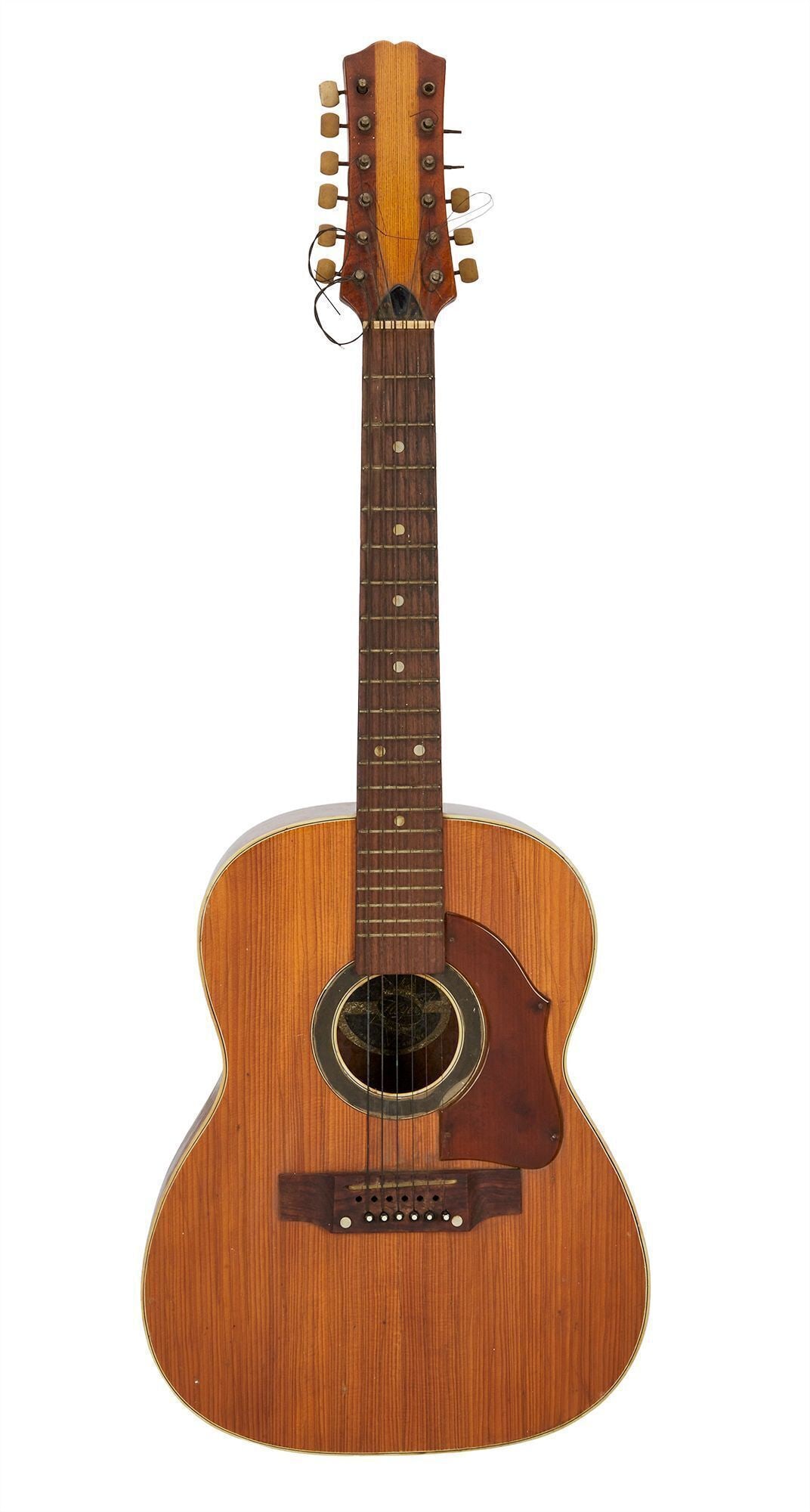 George Harrison | Owned 1960s Hoyer 12 String Acoustic Guitar Gifted to Photographer Jean-Claude (1 of 10)
