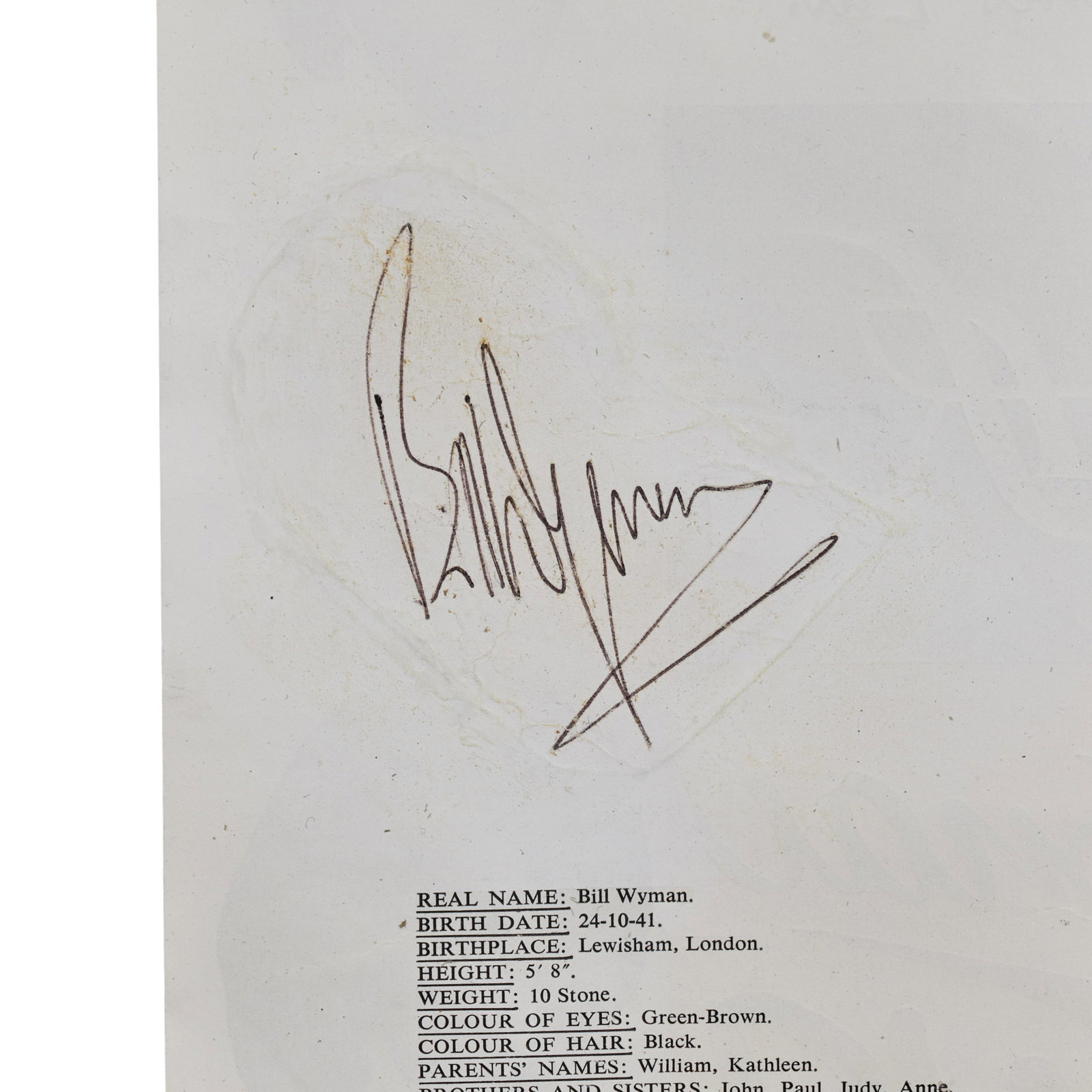 The Rolling Stones | 1964 Signed Program - 3