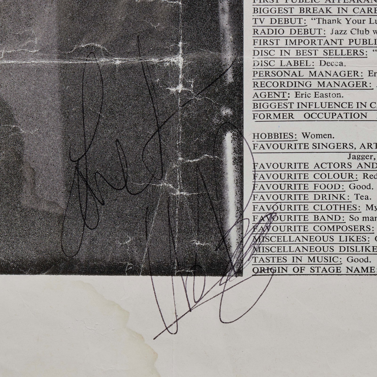 The Rolling Stones | 1964 Signed Program - 5