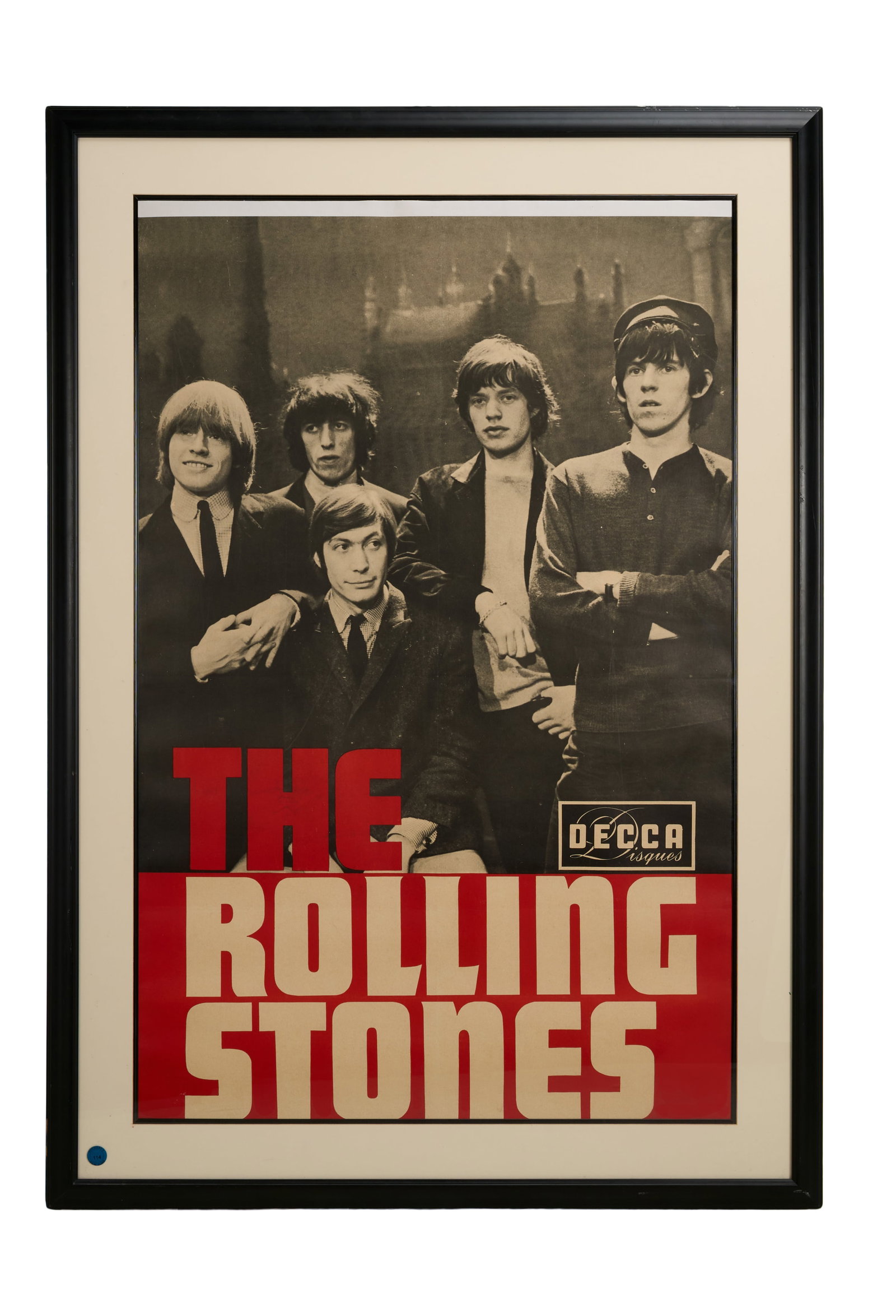 The Rolling Stones | 1965 French Decca Disques Promo Poster (1 of 4)