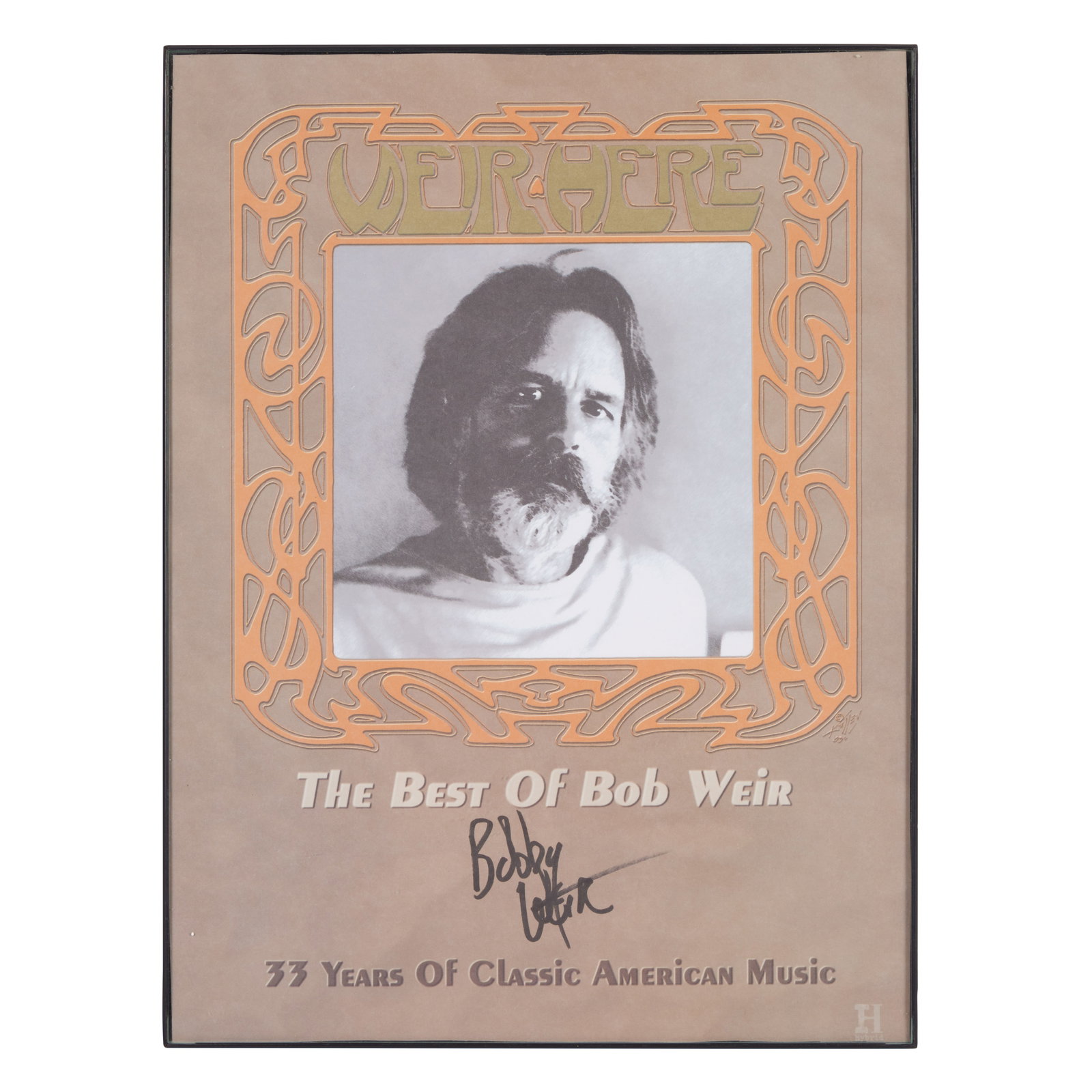 Grateful Dead | Signed "Best of Bob Weir" Poster (1 of 3)