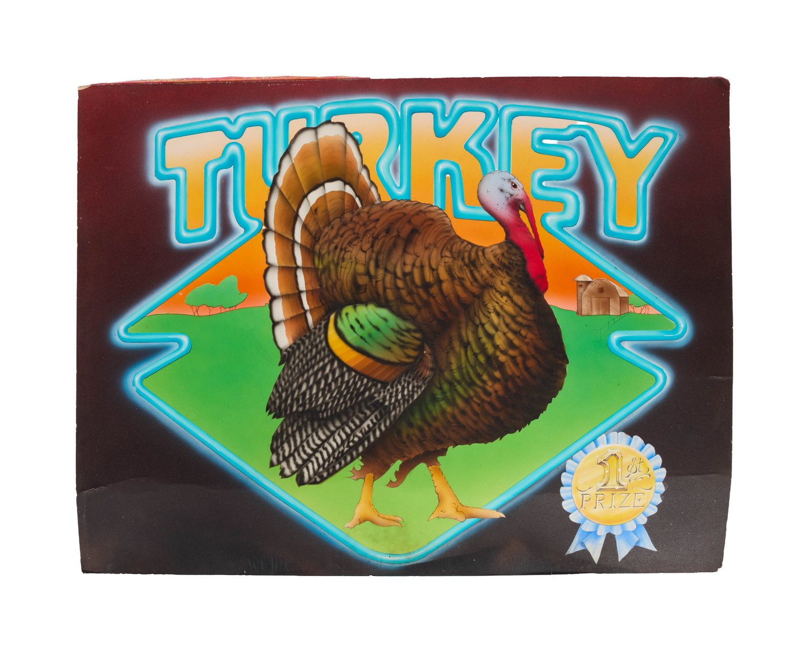 Alton Kelley and Stanley Mouse | "First Prize Turkey" Artwork (1 of 2)