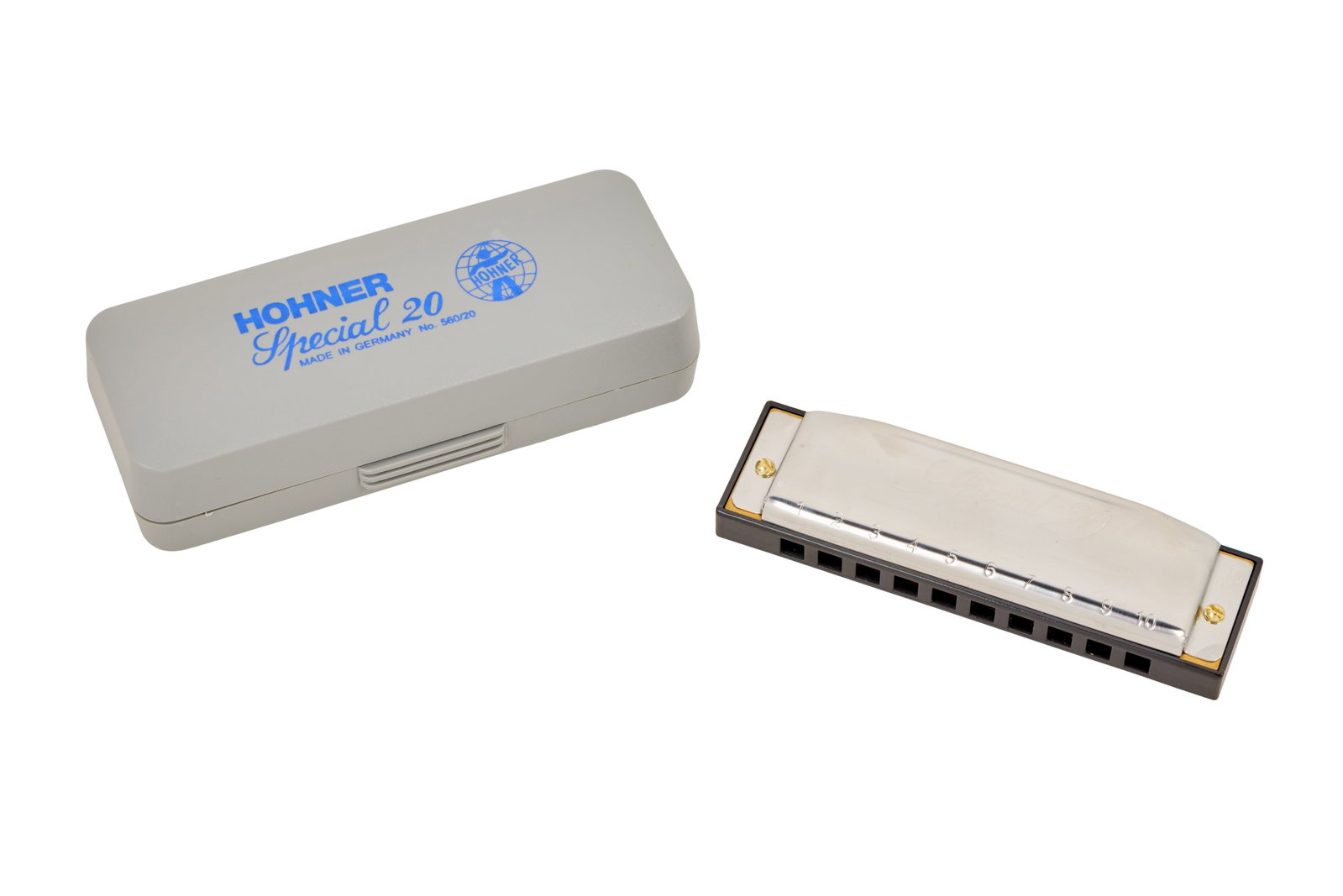 Graham Nash | Signed Hohner Special 20 Harmonica - 3