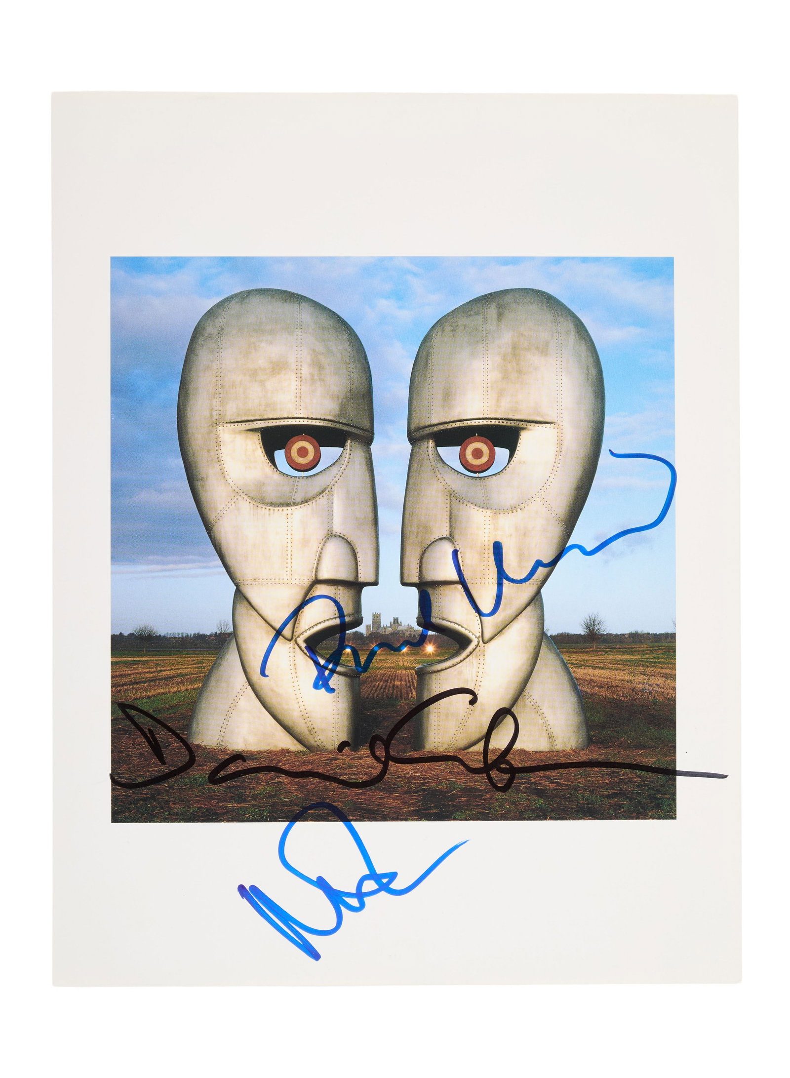 Pink Floyd | Band-Signed "Division Bell" Photo (1 of 3)