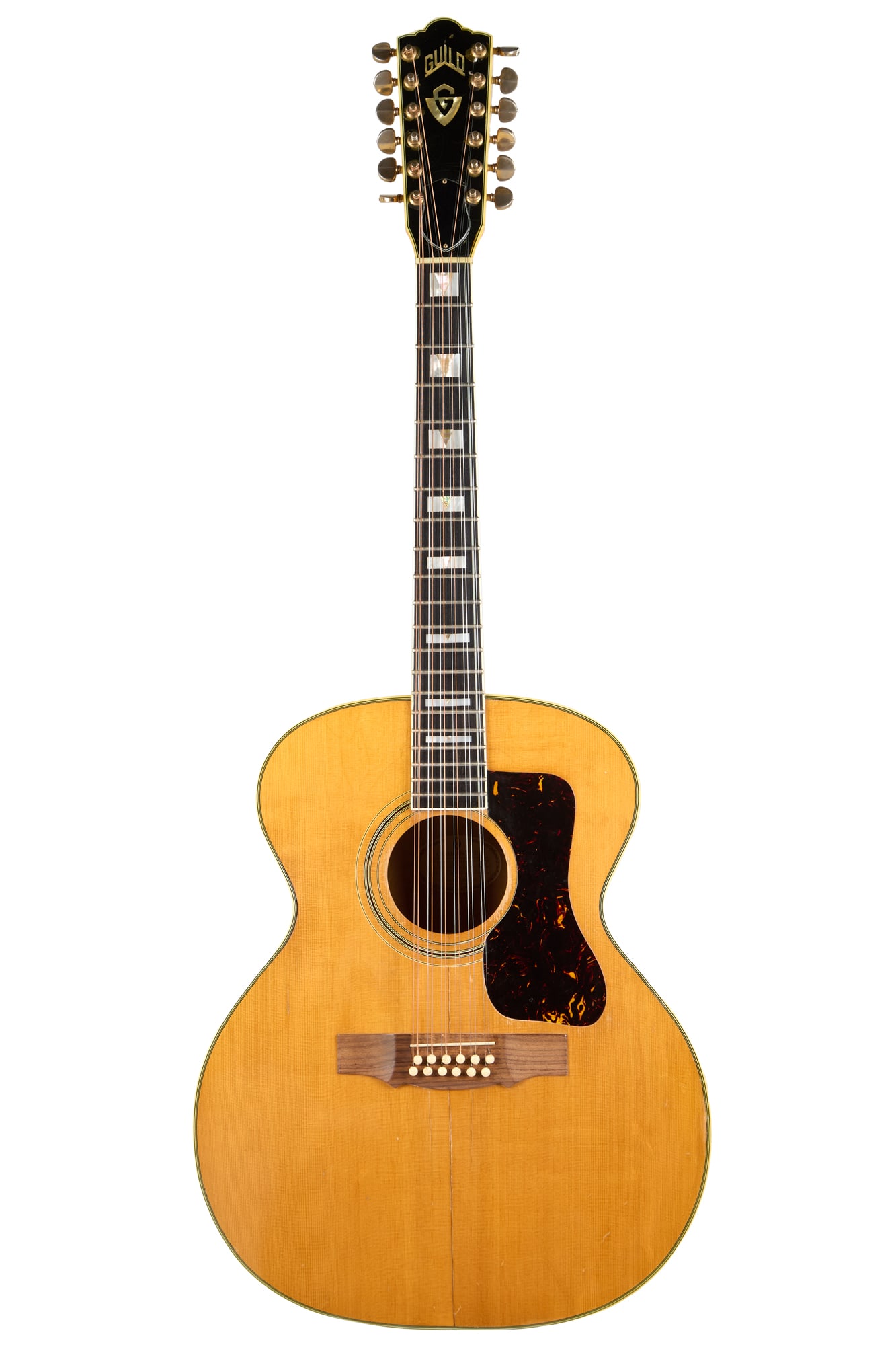 Stevie Ray Vaughan | MTV Unplugged 1969 Guild F-412 BL 12 String Acoustic Guitar, Natural (1 of 16)