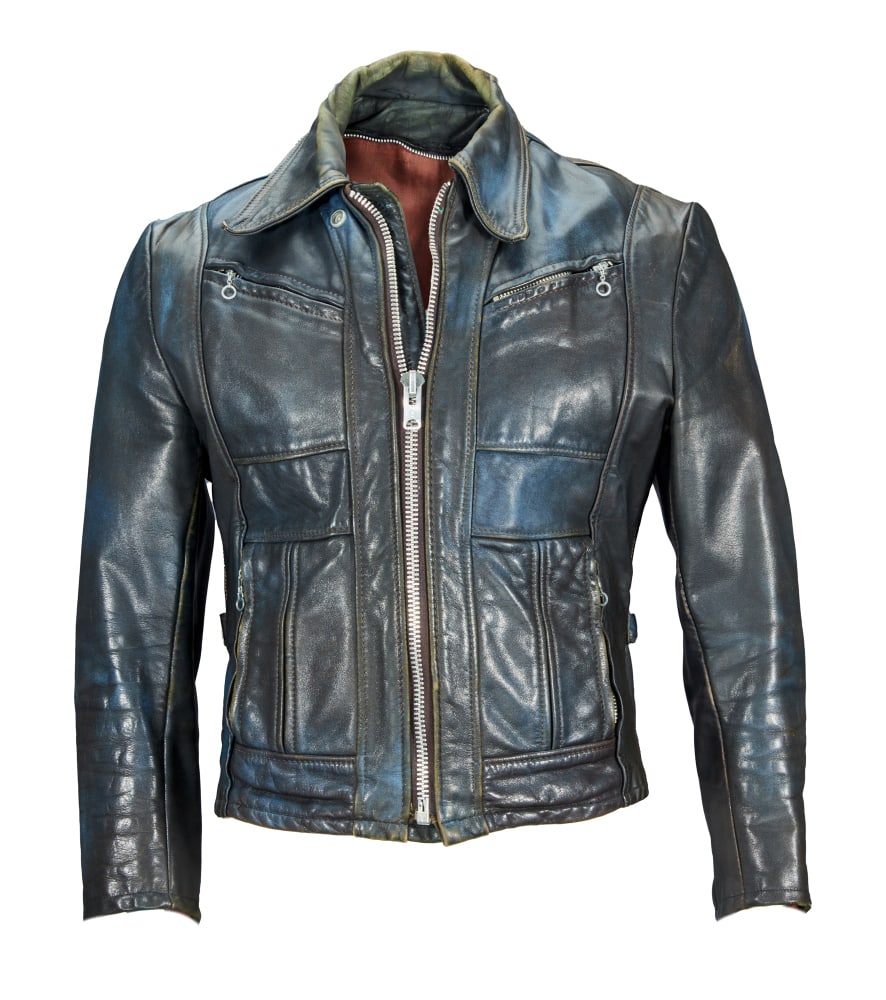 ZZ Top | Dusty Hill "Velcro Fly" Music Video-Worn Leather Jacket (1 of 5)