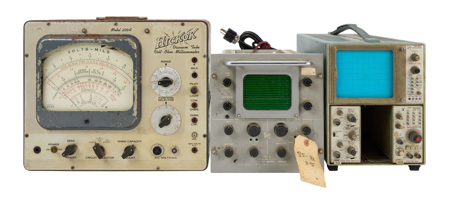 Alexander Dumble | Owned/ Used Test Gear: This is a 13-pc lot of non-funcioning, original test equiplment owned and used by famed amp designer and builder Alexander Dumble in his amplifier building shop ("The Amp Lab" as he called it) These