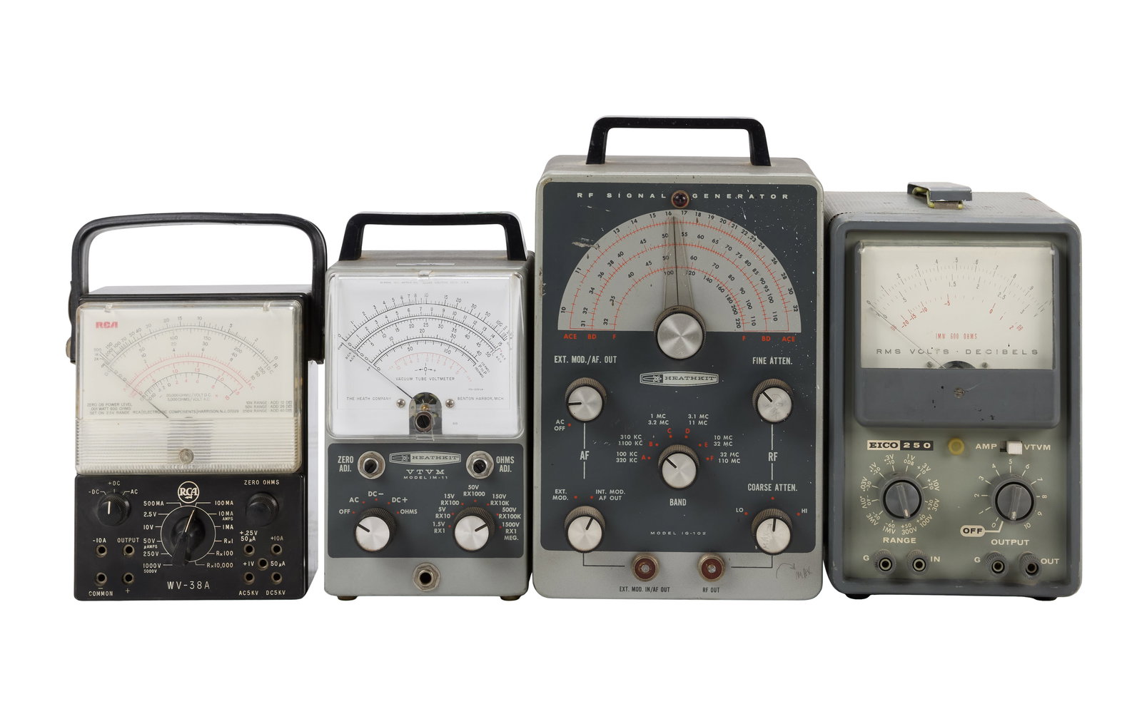 Alexander Dumble | Owned/ Used Test Gear: This is a 10-pc lot of original test equiplment owned and used by famed amp designer and builder Alexander Dumble in his amplifier building shop ("The Amp Lab" as he called it) Note: All pieces are