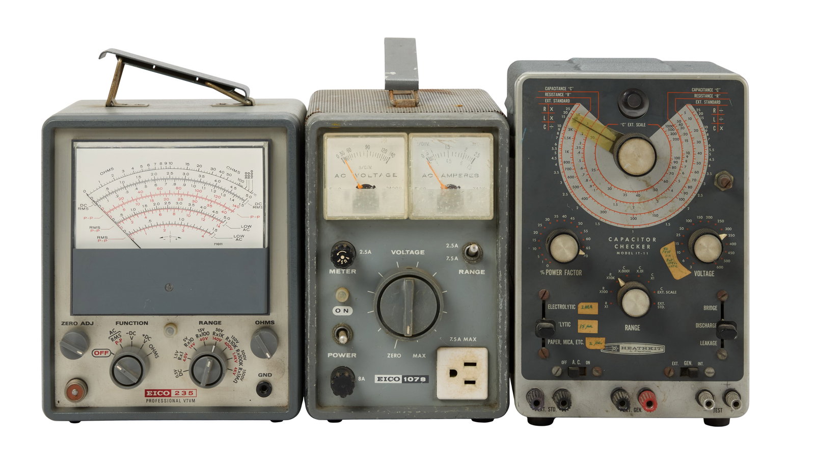 Alexander Dumble | Owned/ Used Test Gear: This is a 10-pc lot of original test equiplment owned and used by famed amp designer and builder Alexander Dumble in his amplifier building shop ("The Amp Lab" as he called it) Note: All pieces are