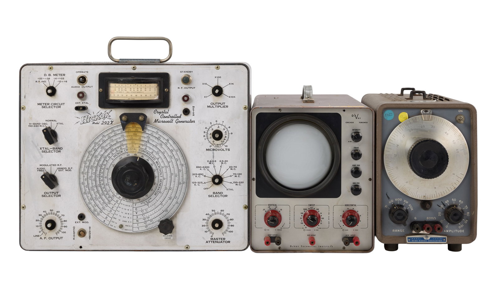Alexander Dumble | Owned/ Used Test Gear: This is a 7-pc lot of original test equiplment owned and used by famed amp designer and builder Alexander Dumble in his amplifier building shop ("The Amp Lab" as Dumble called it) Note: All pieces