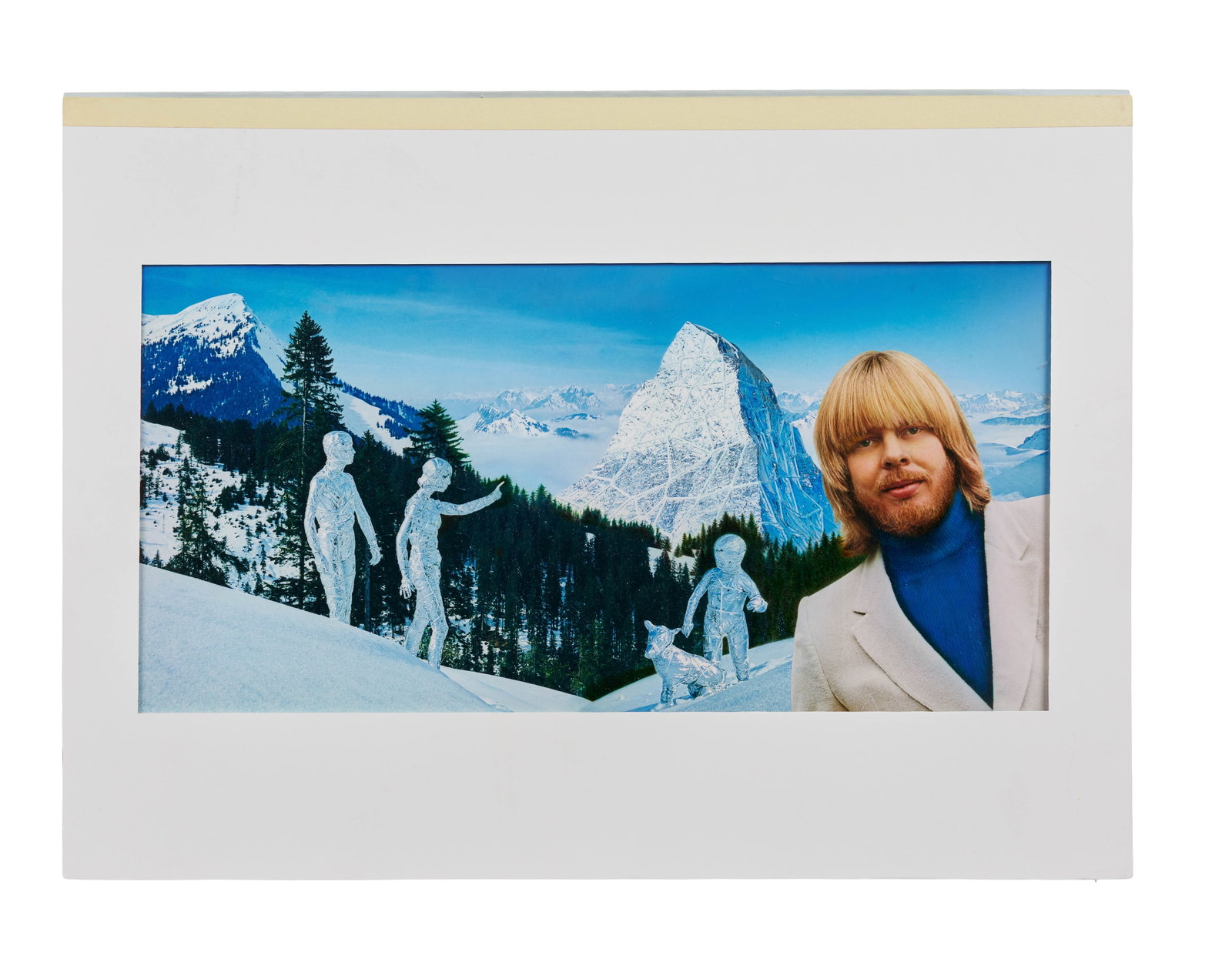 Rick Wakeman | 1979 "Rhapsodies" Album Artwork: A collection of artwork relating to Rick Wakeman's 1979 album "Rhapsodies." Included are the original cover artwork which consists of separate shots, taken by photographer Paul Wakefield, combined int